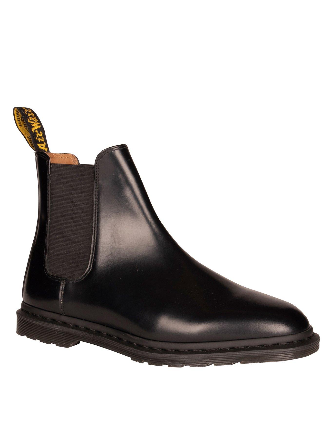 dr martens dealer boots black