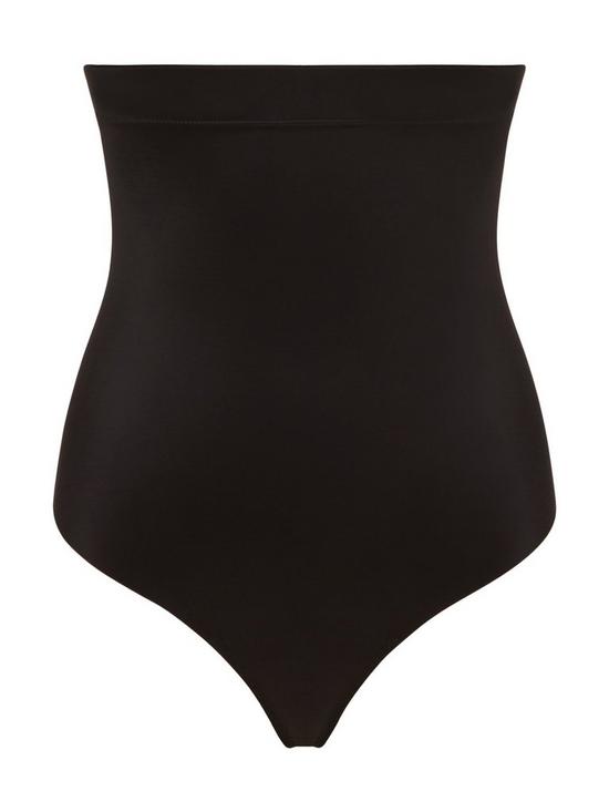 Spanx Suit Your Fancy High-Waisted Thong - Black | very.co.uk