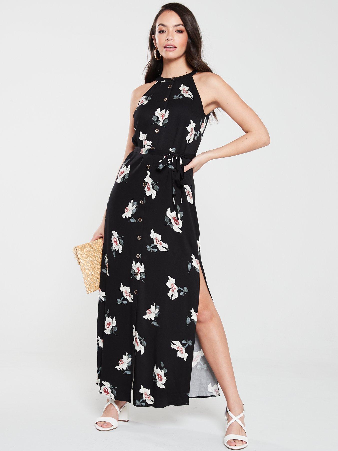 oasis floral maxi dress