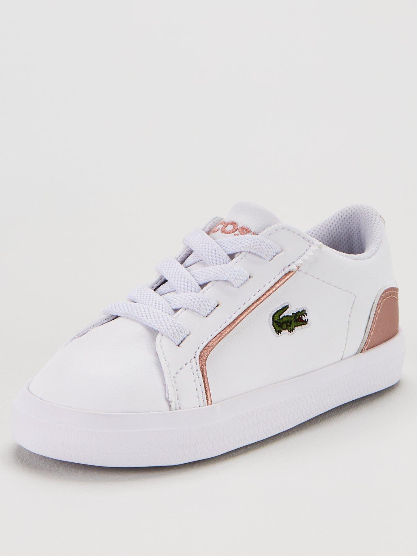 lacoste infant trainers