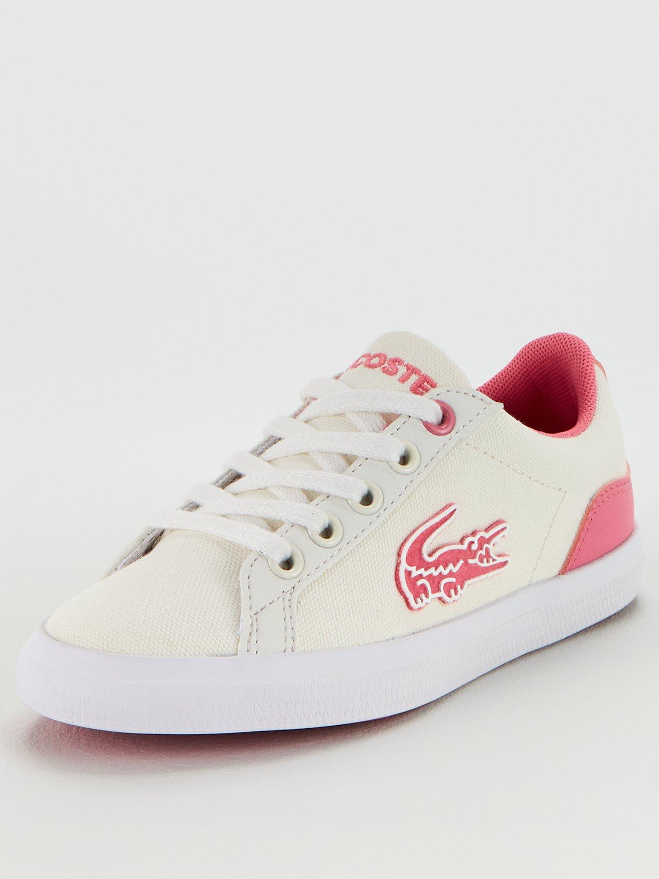 lacoste lerond junior pink