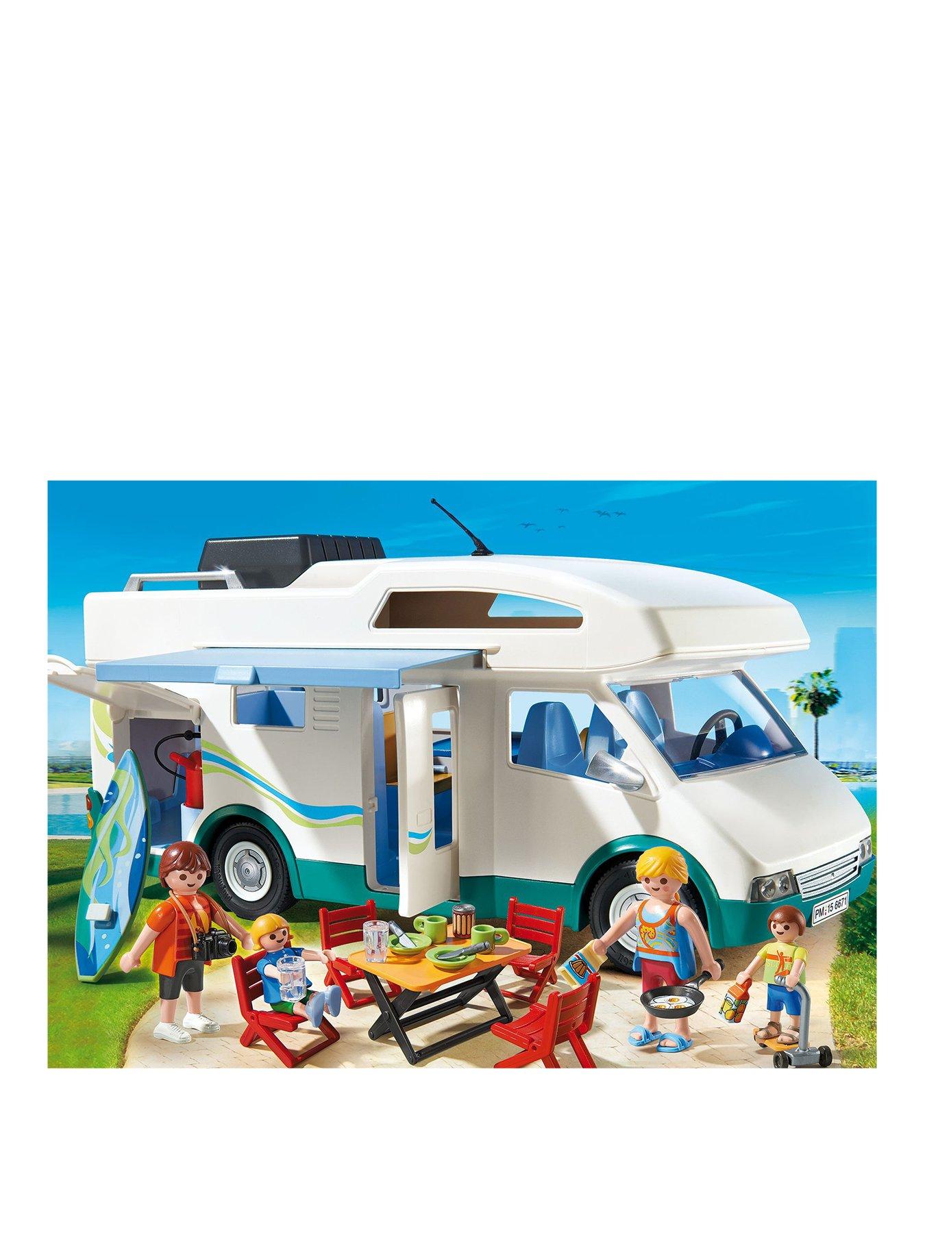 playmobil 6671 summer camper playset
