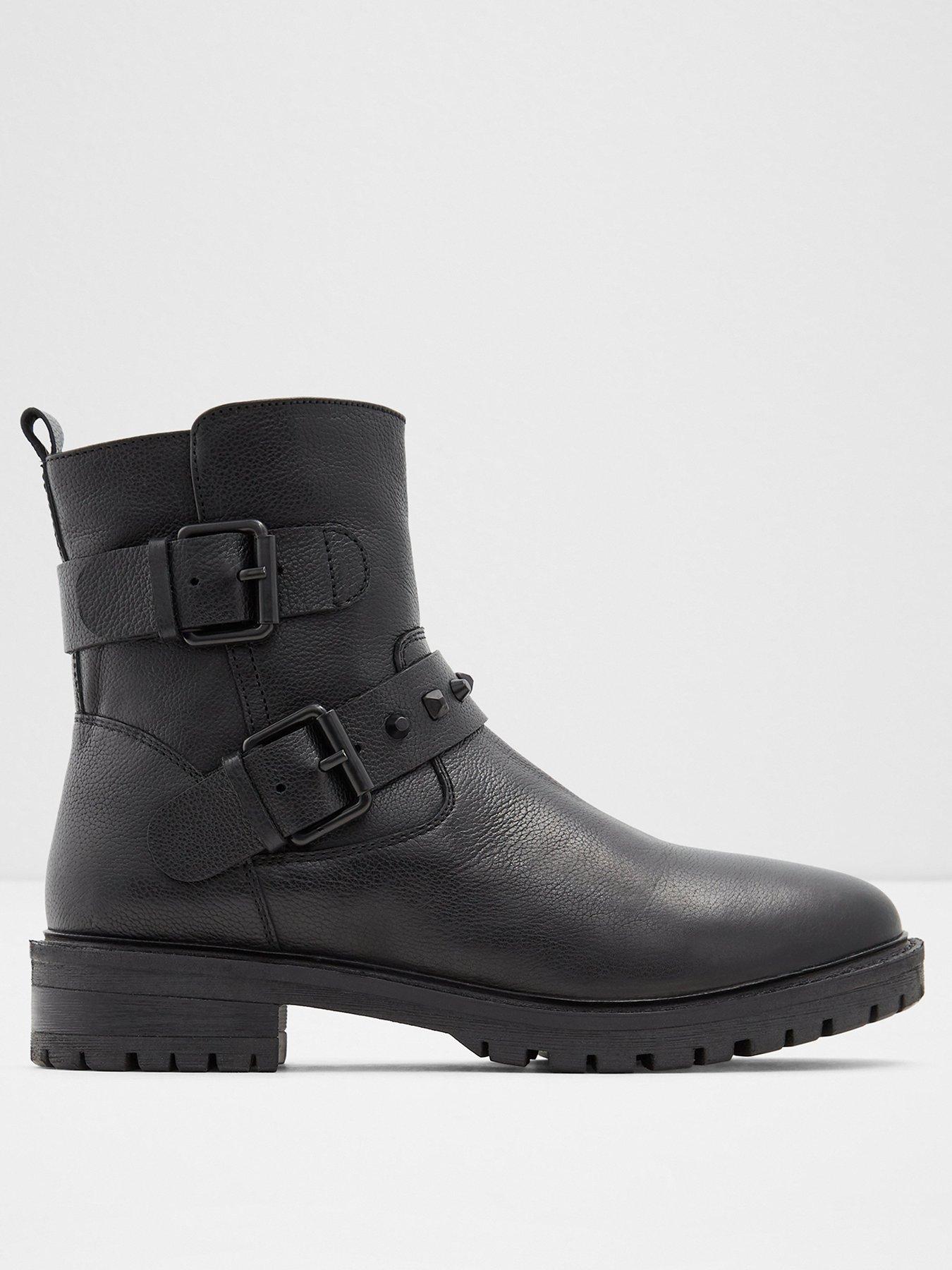 aldo biker boots uk