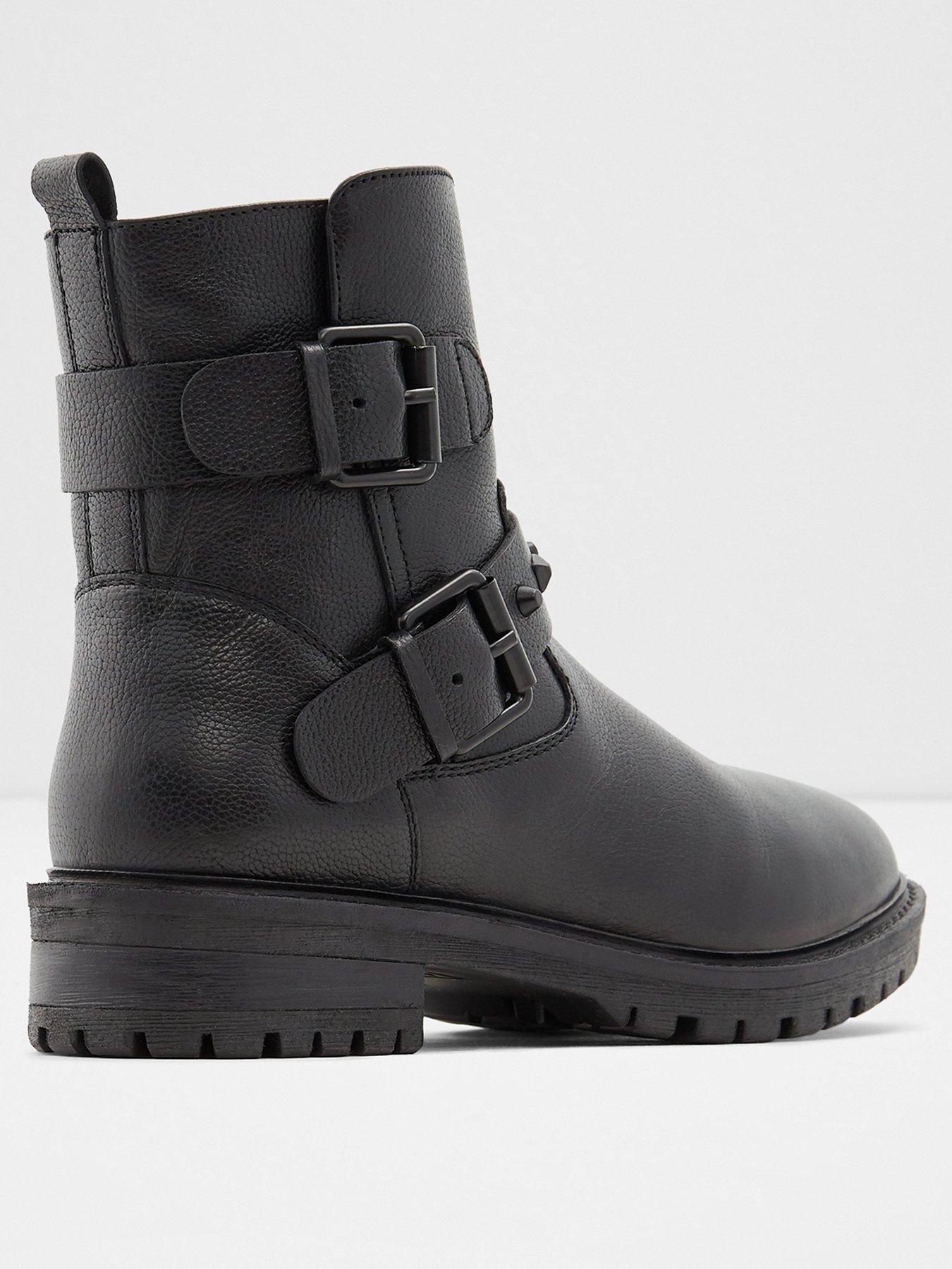 aldo biker boots uk