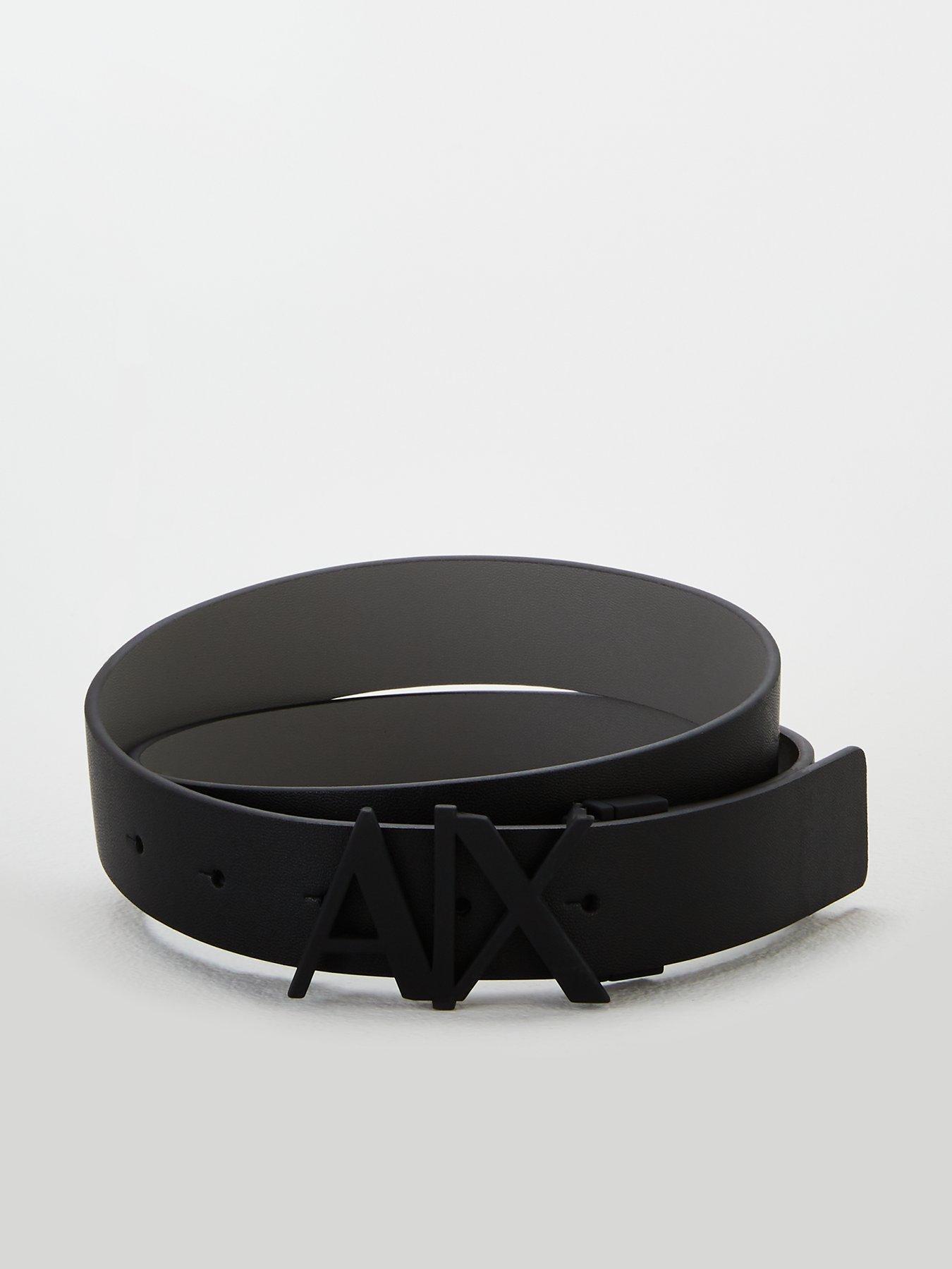 Armani Exchange Ax Buckle Leather Belt review