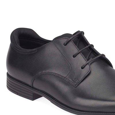 Start-rite Boys Academy Leather Smart Lace Up School Shoes - Black