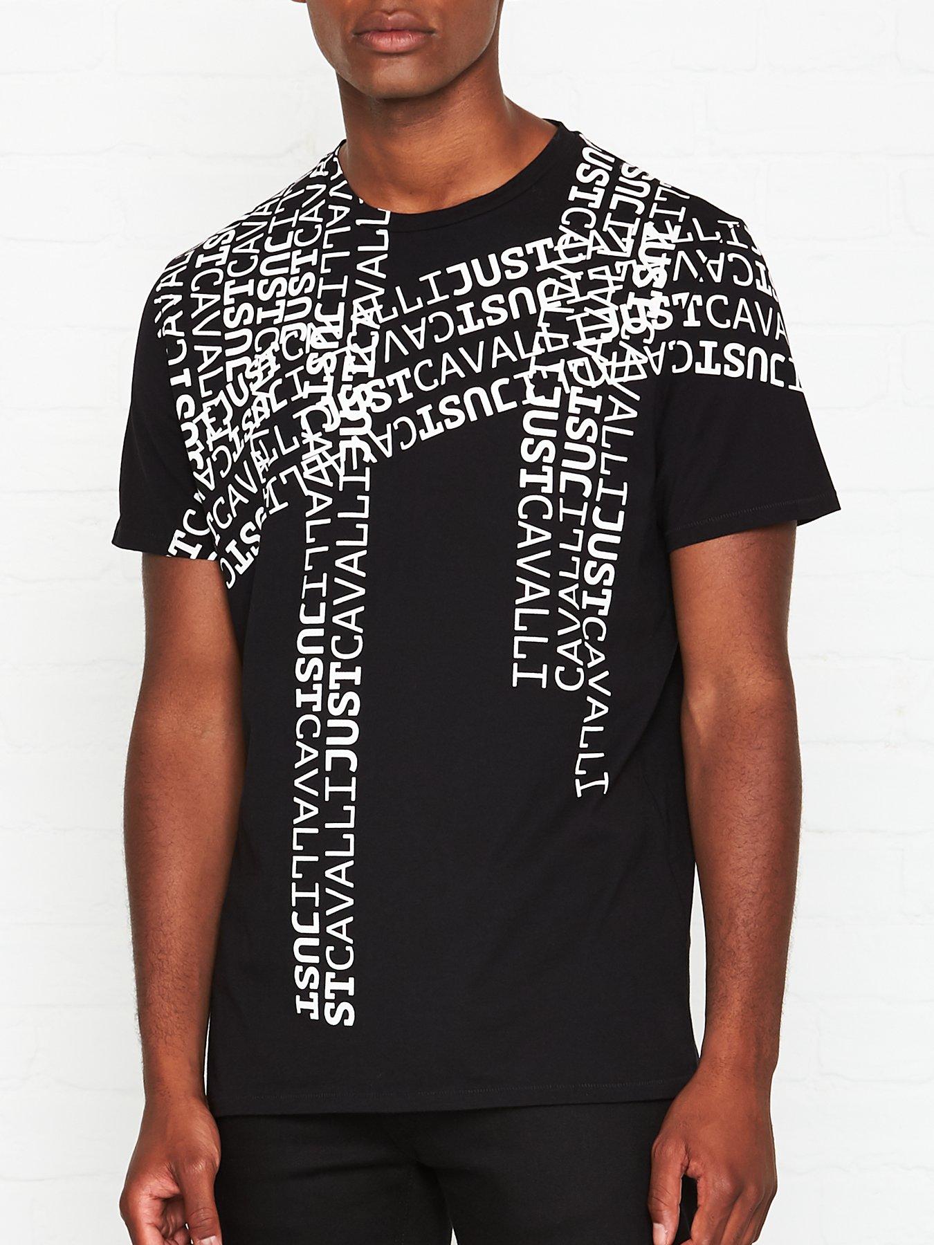 Just Cavalli All Over Logo Print T-Shirt review