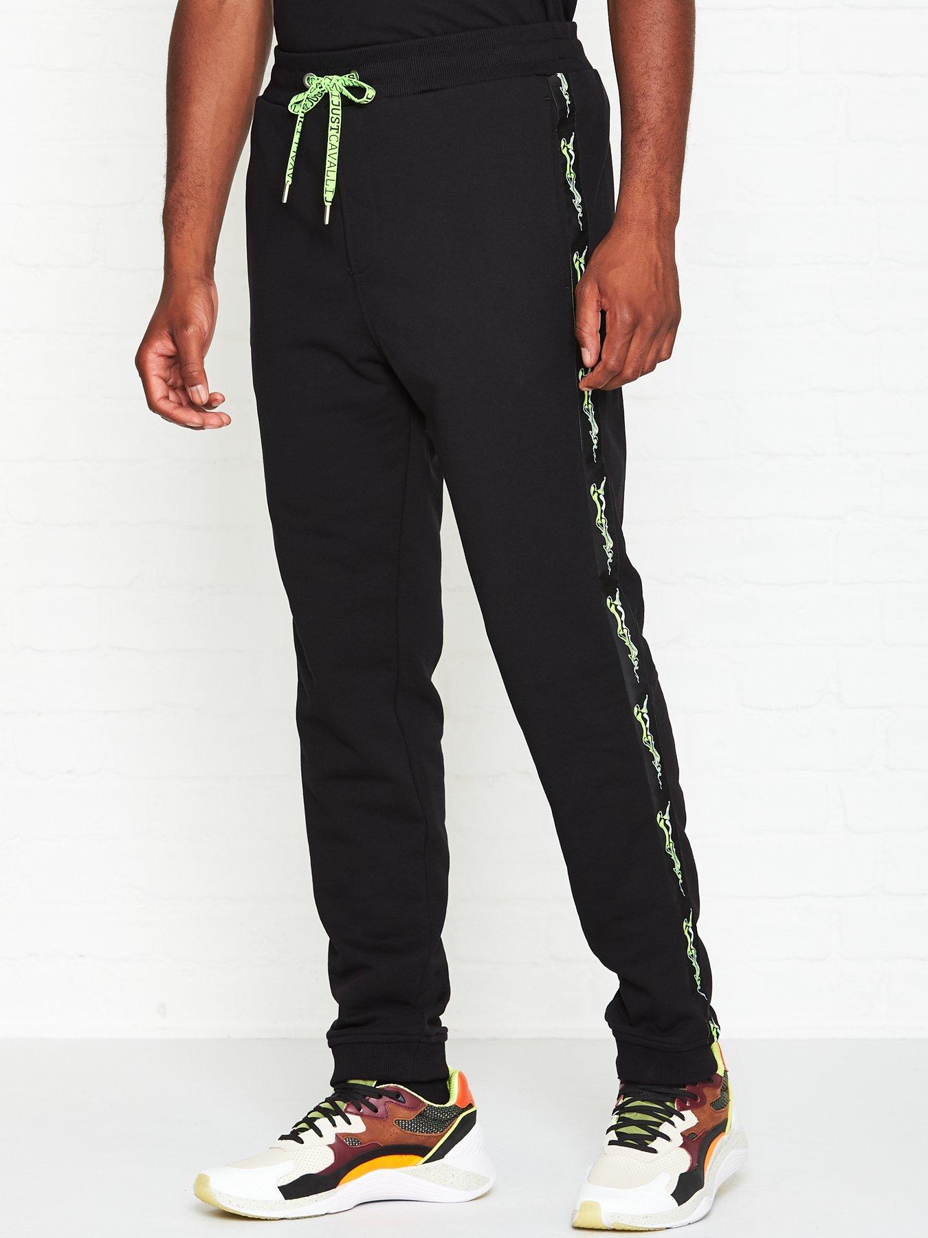 Just Cavalli Just Tiger Tape Joggers review