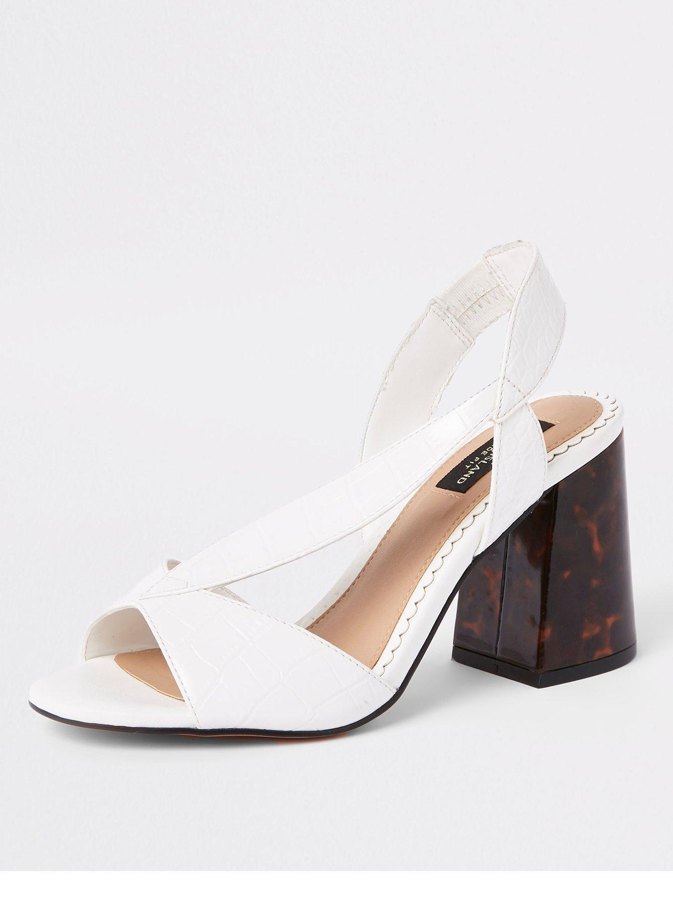 wide fit white sandals uk