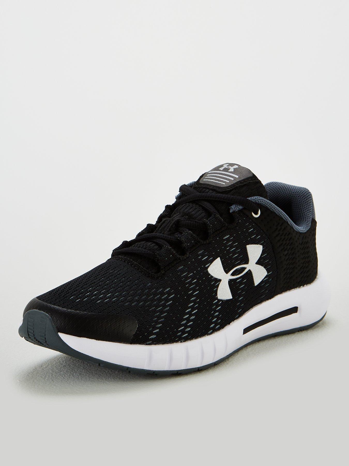 under armour all black trainers