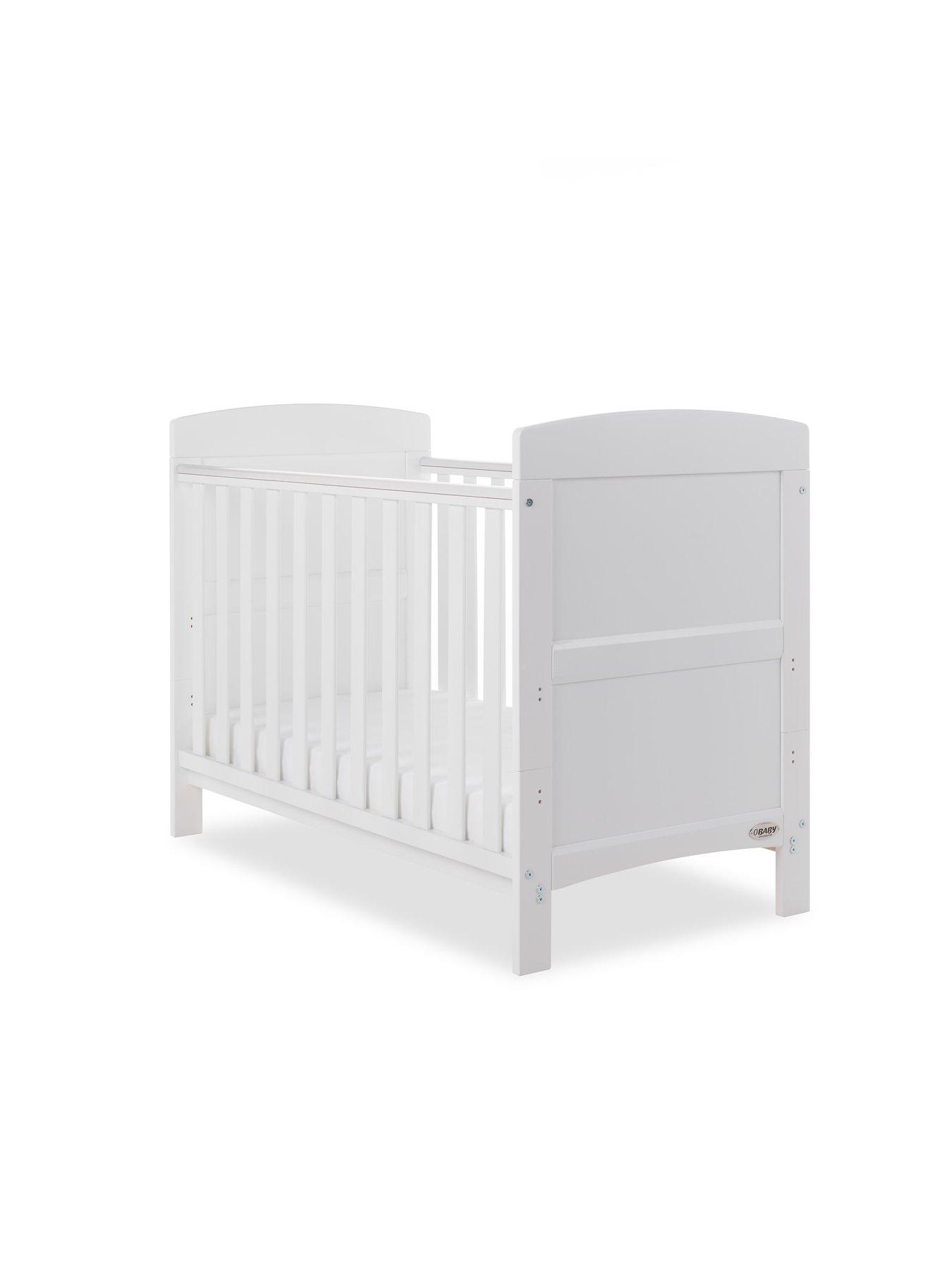 average cot size uk