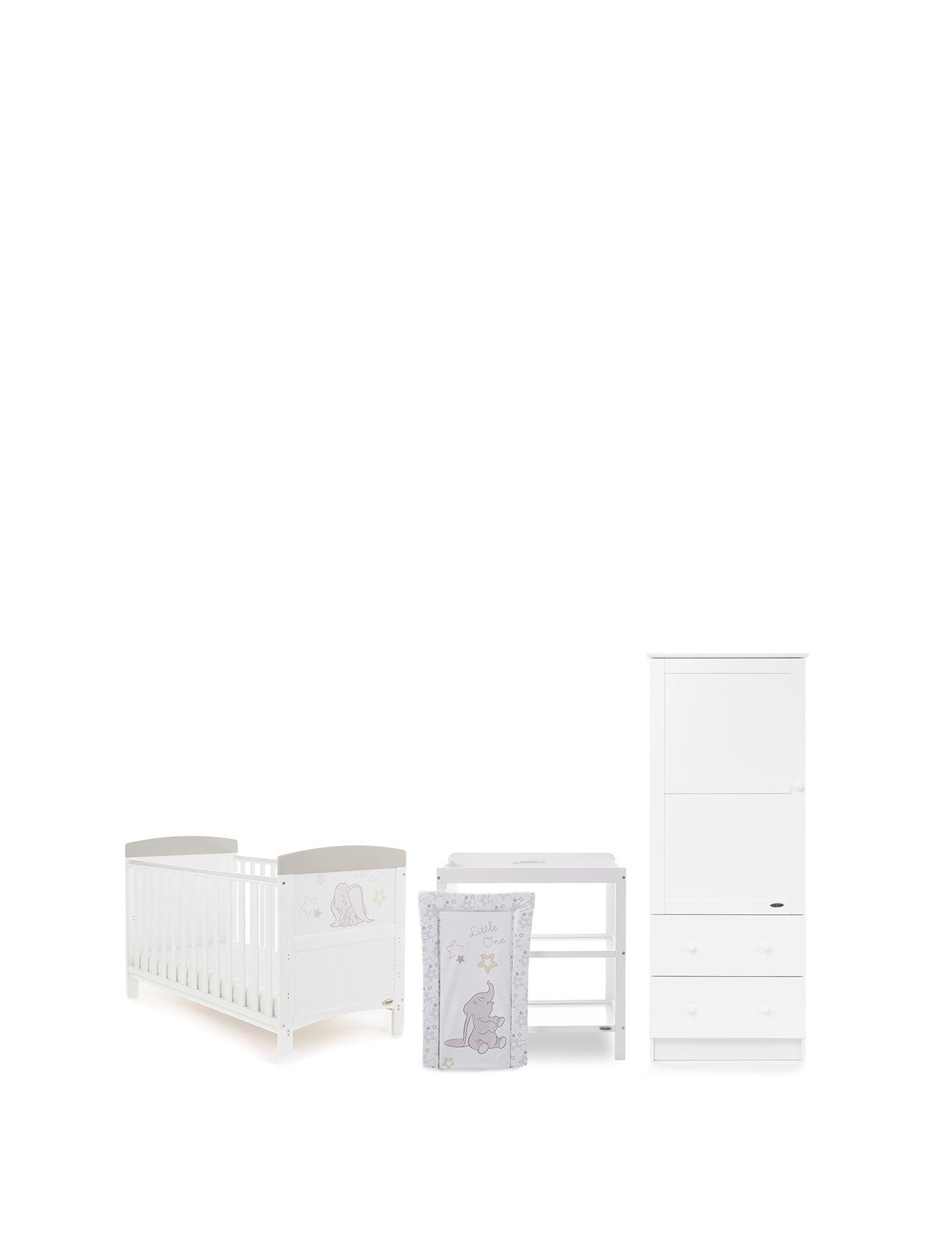 Disney Baby Obaby Dumbo 3 Piece Nursery Furniture Set Little One Very Co Uk