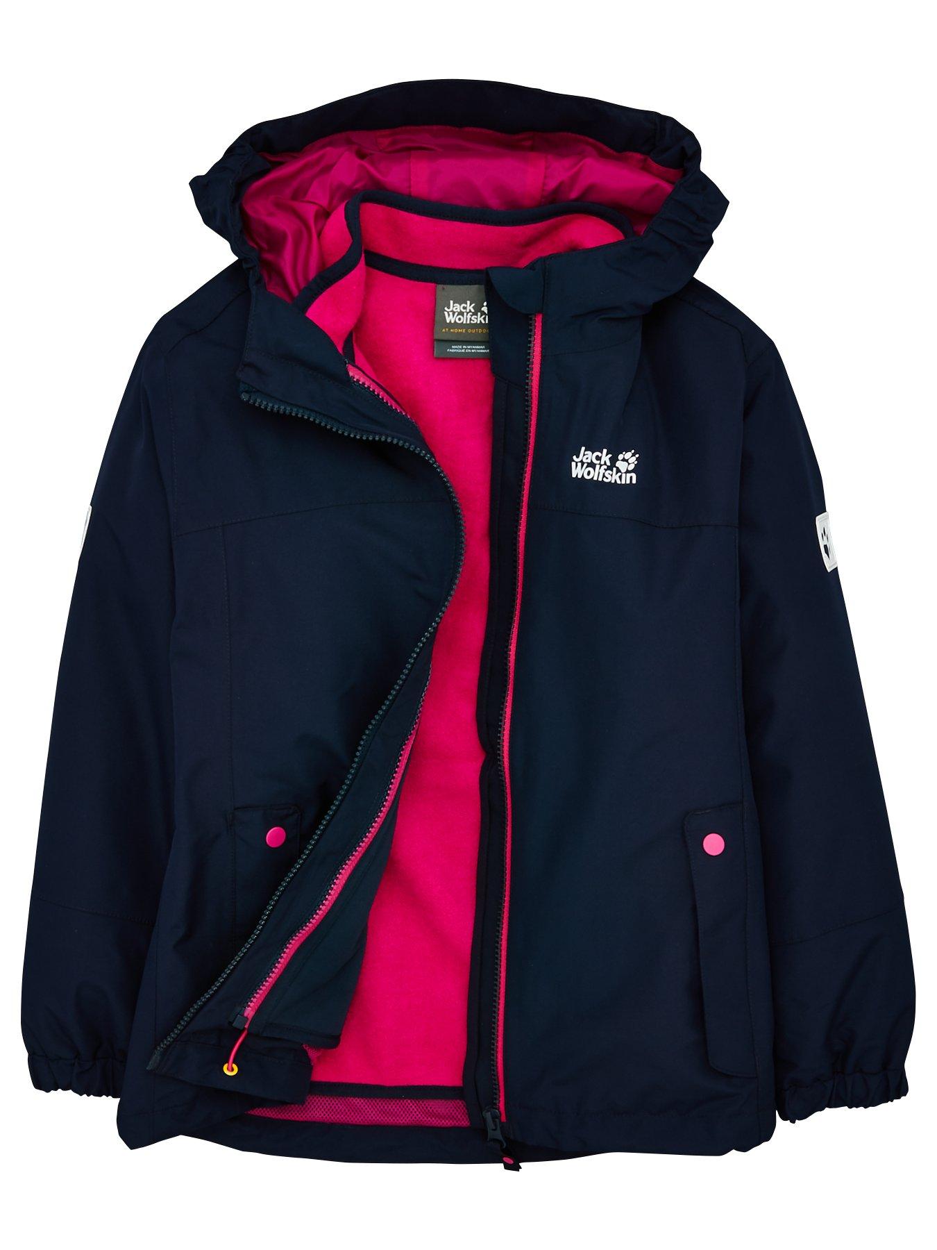 jack wolfskin girls coat
