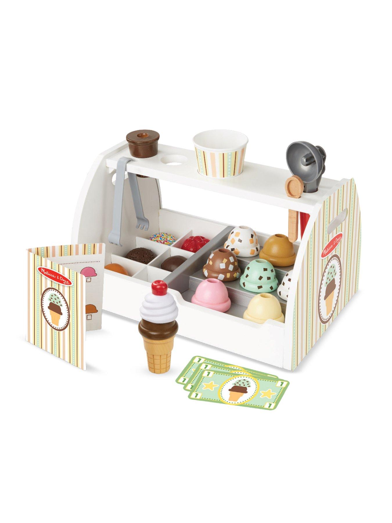 Baby doll ice cream and cheap kitchen food shop toys play