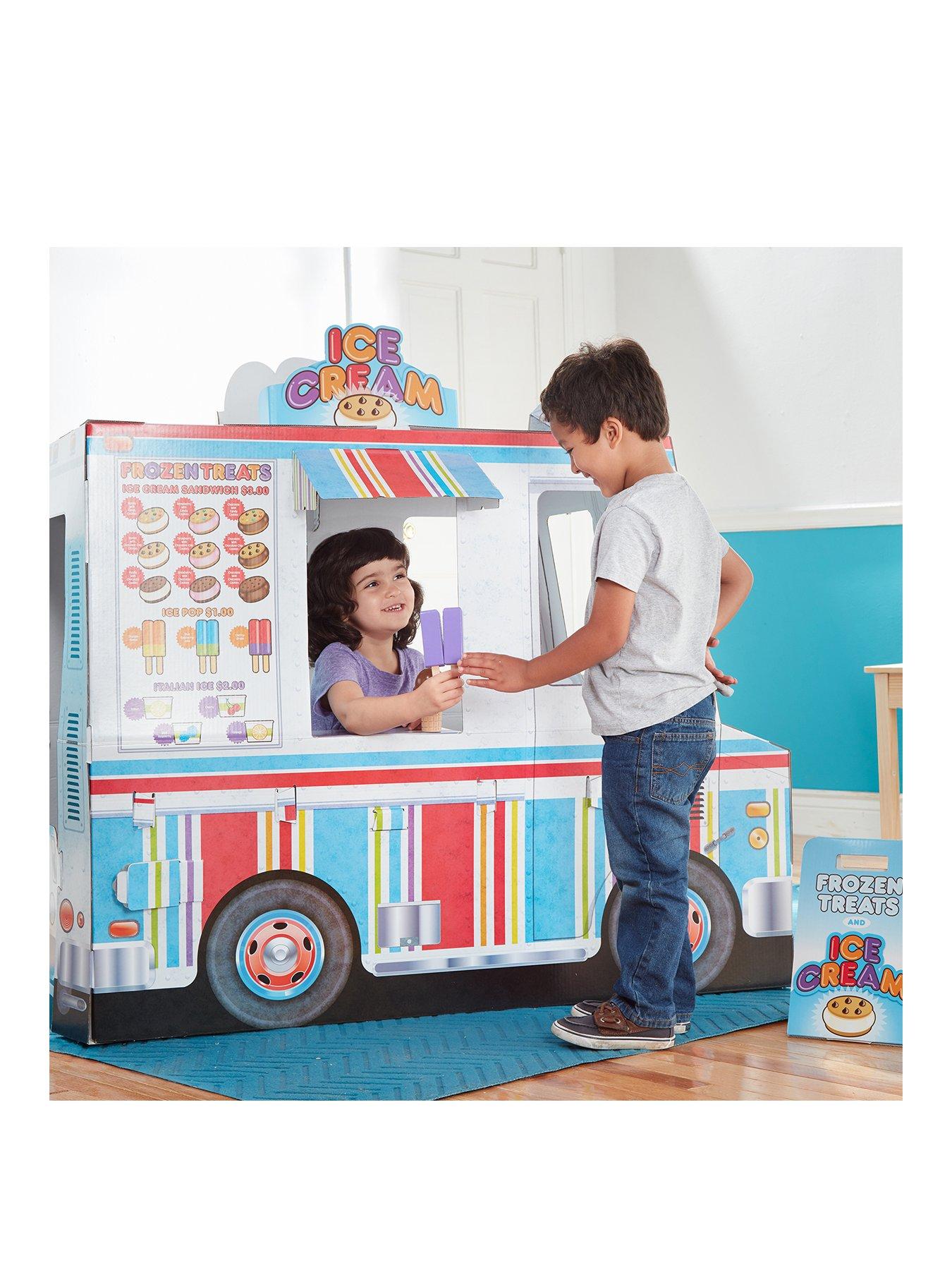 melissa and doug food truck playhouse