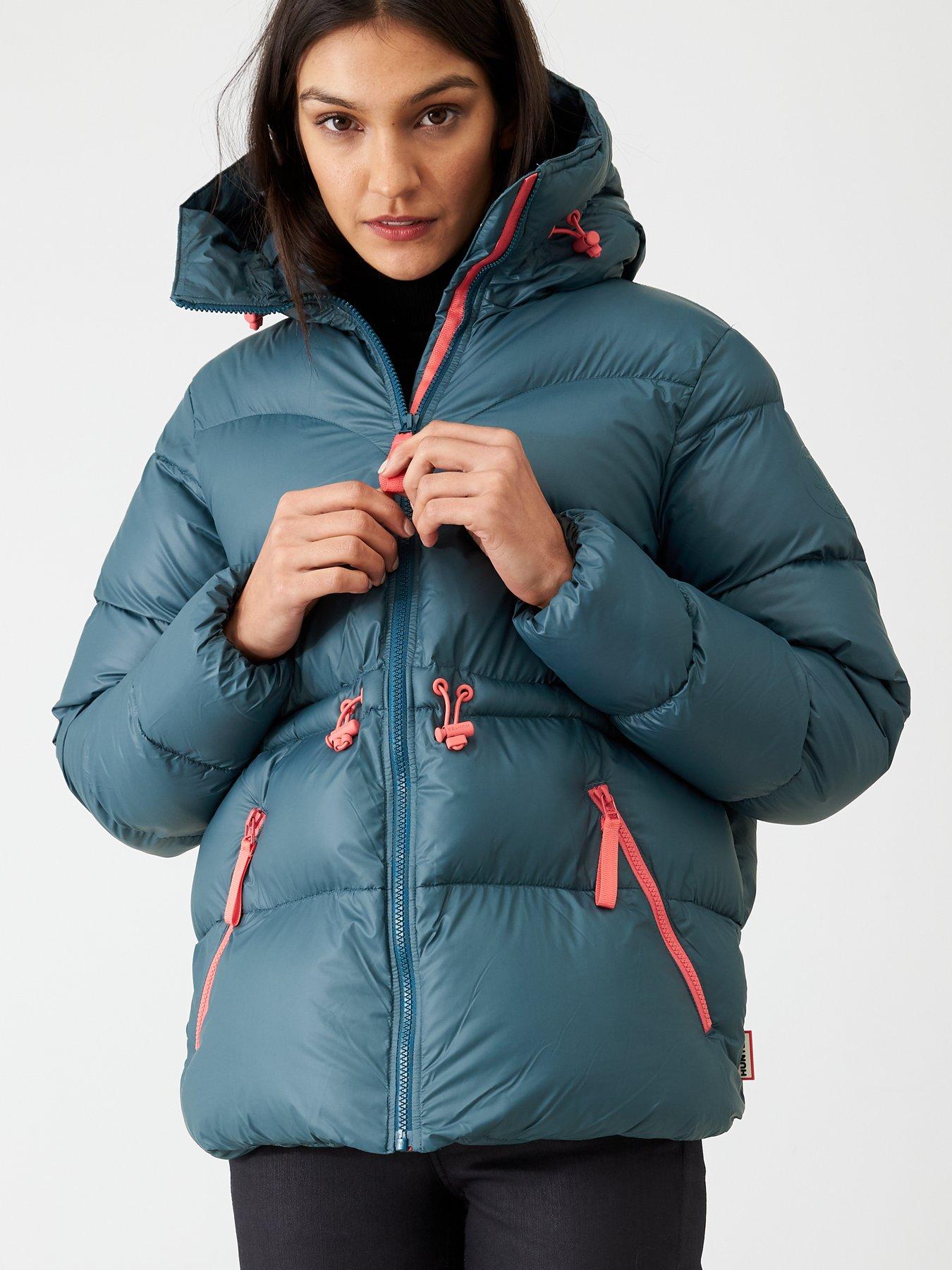hunter original puffer coat