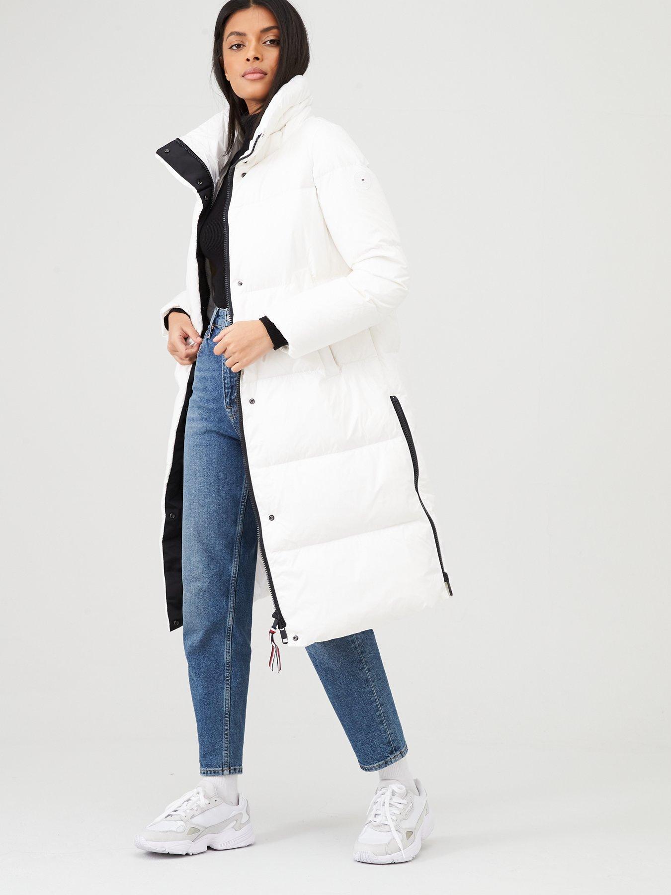 tommy hilfiger pearl down jacket