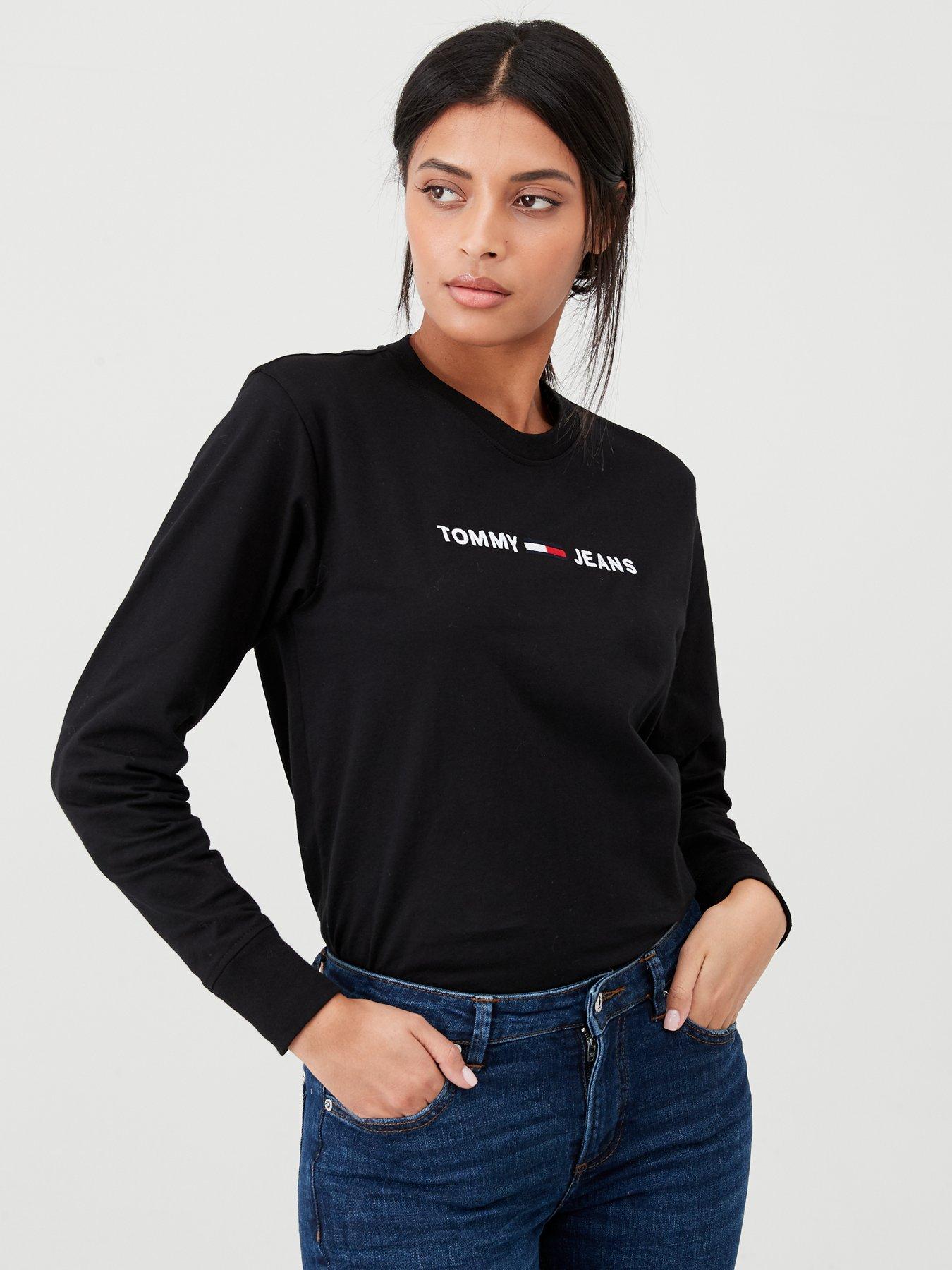 tommy jeans long sleeve top