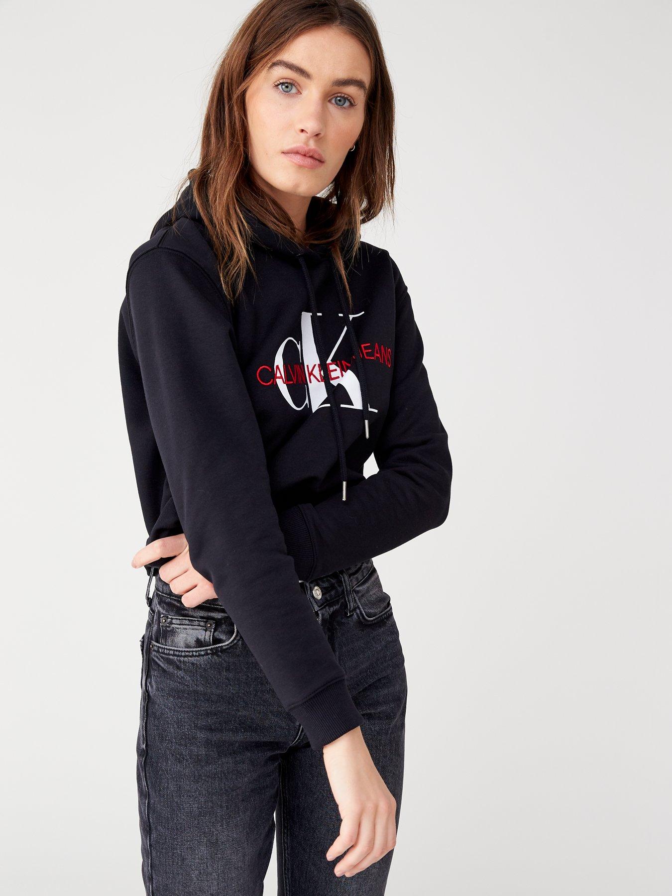 Calvin Klein Jeans Washed Monogram Oversized Hoodie review