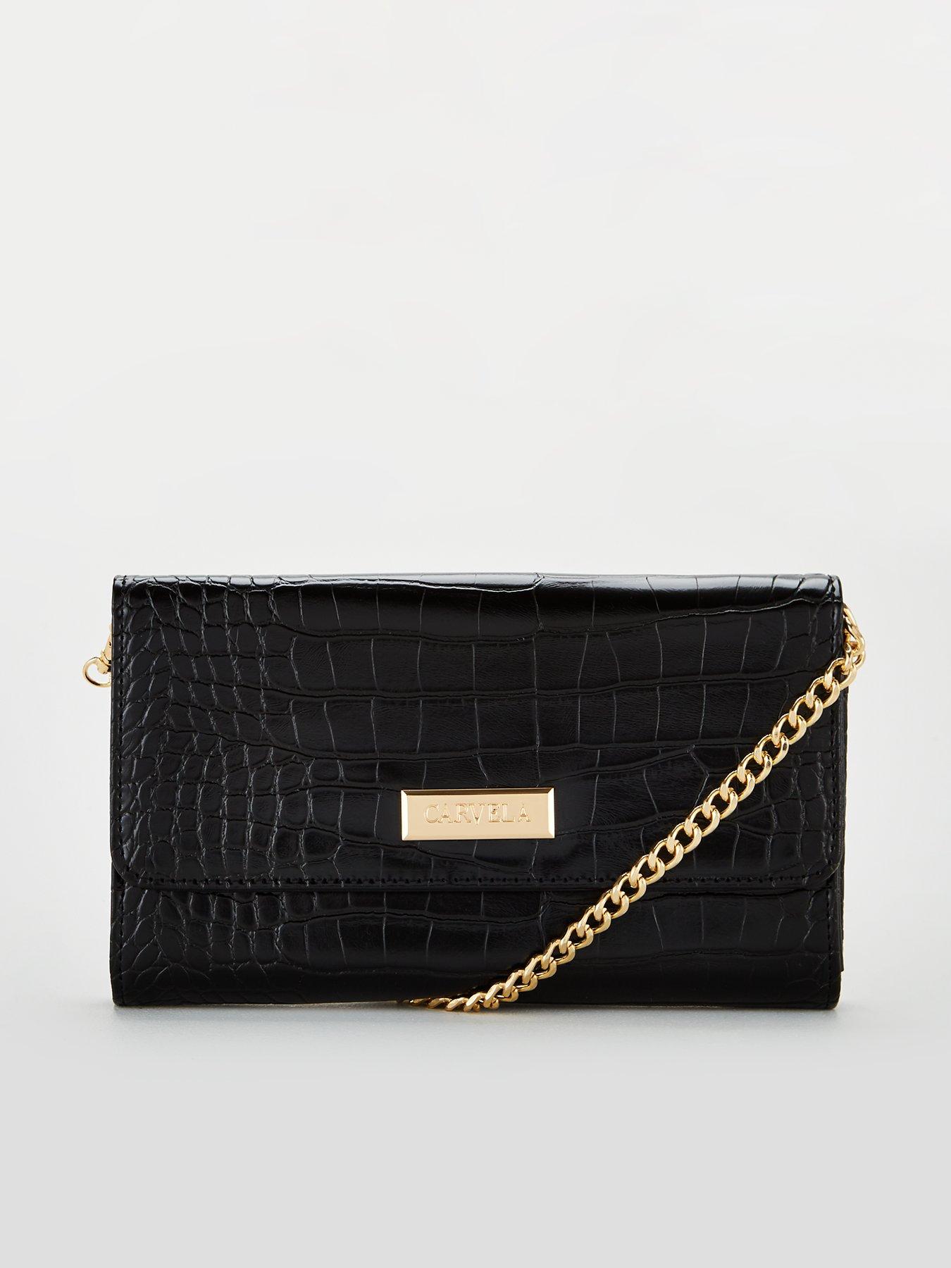 carvela purse black