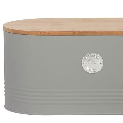 Typhoon Living Bread Bin – Grey