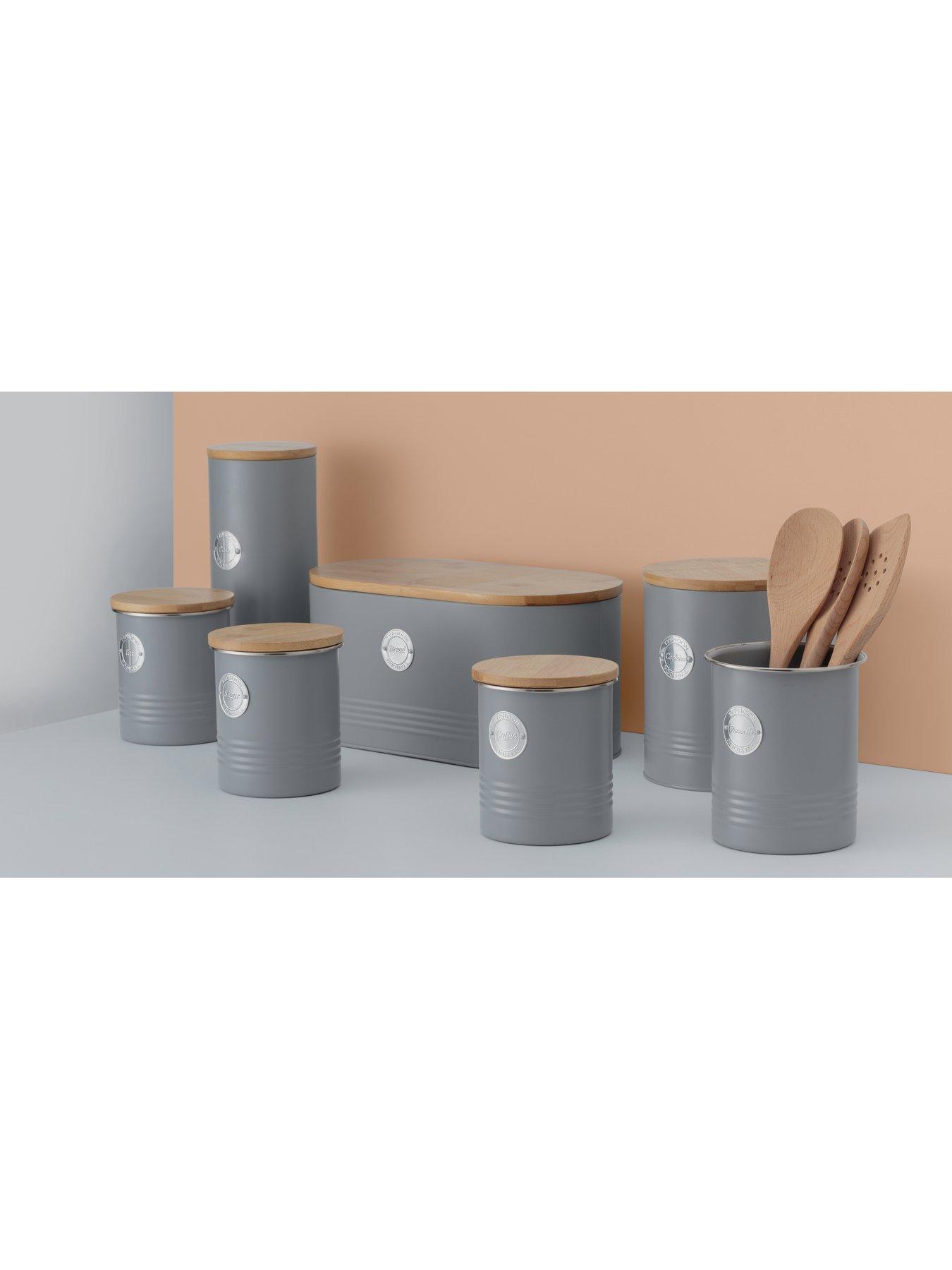 Image 3 of 6 of Typhoon Living Bread Bin &ndash; Grey