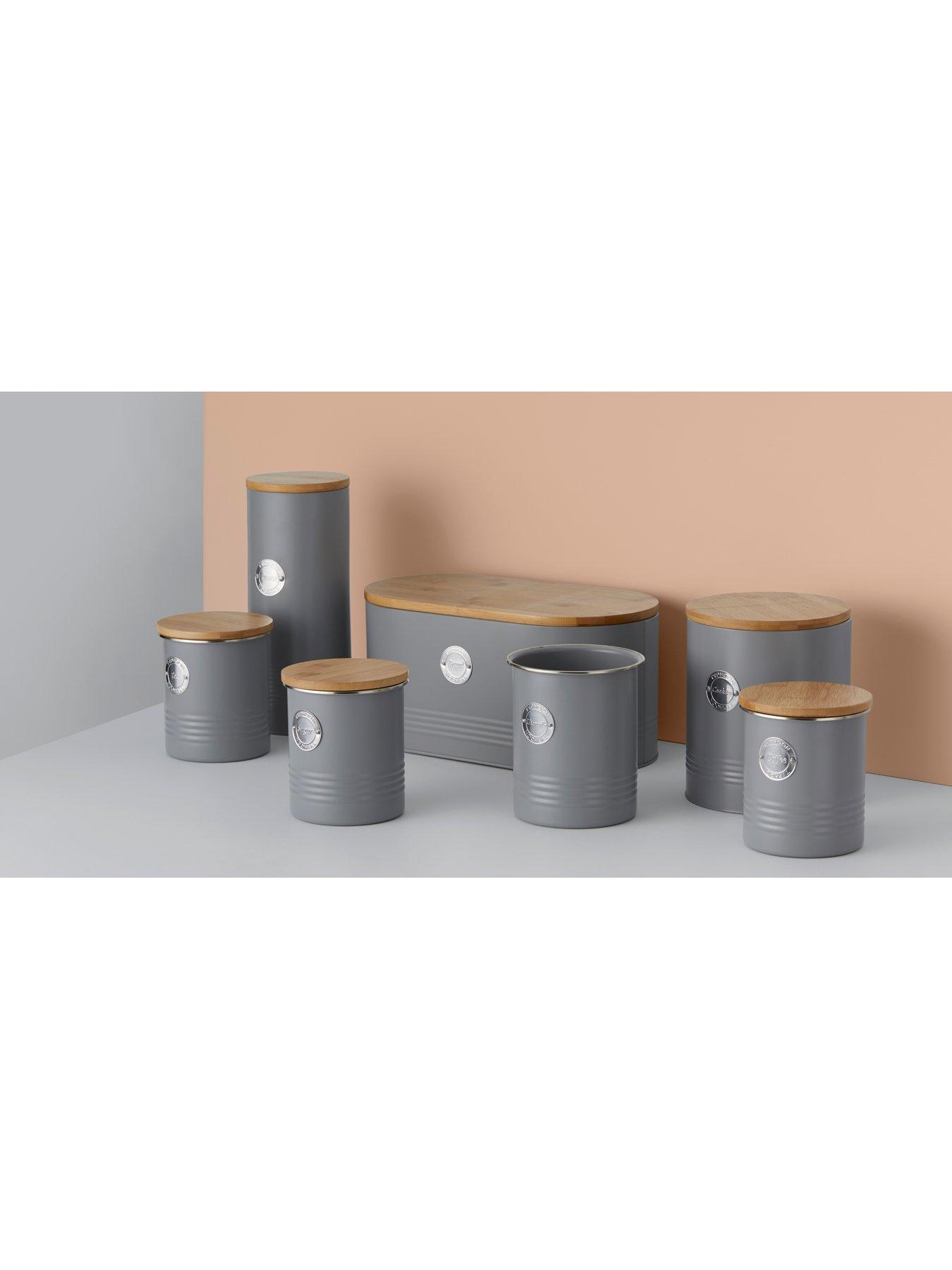 Image 4 of 6 of Typhoon Living Bread Bin &ndash; Grey