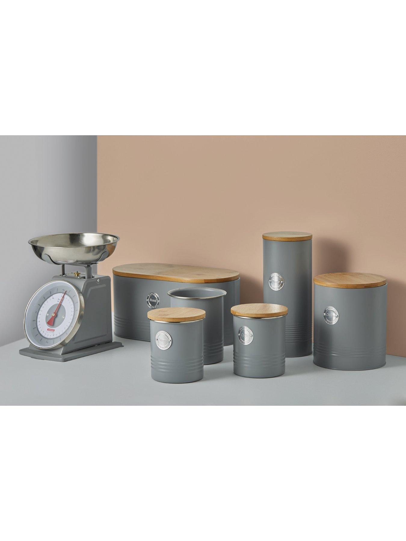 Image 4 of 6 of Typhoon Living Cookie Tin &ndash; Grey