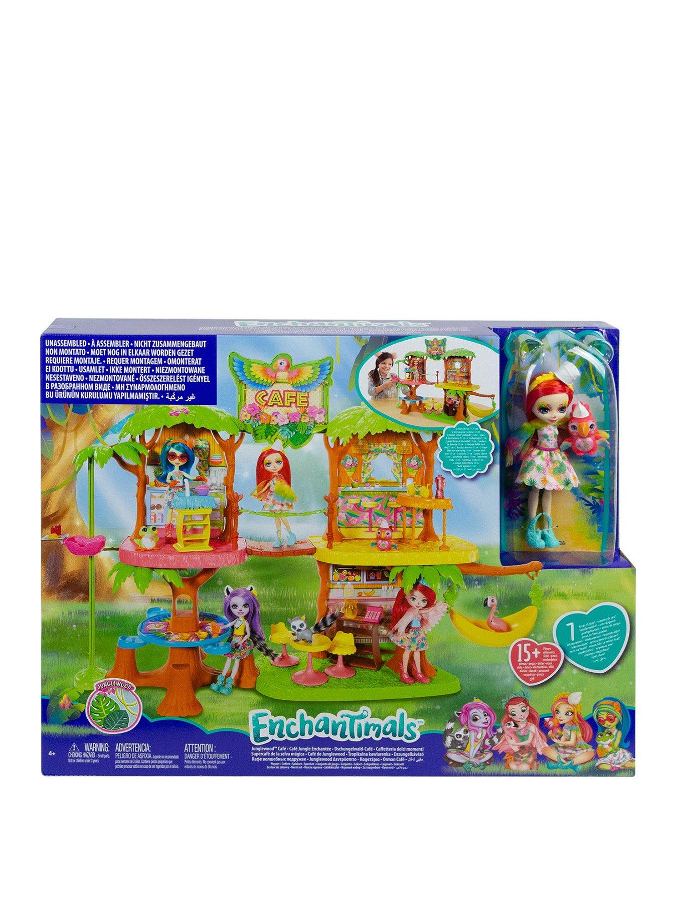 enchantimals peeki parrot doll