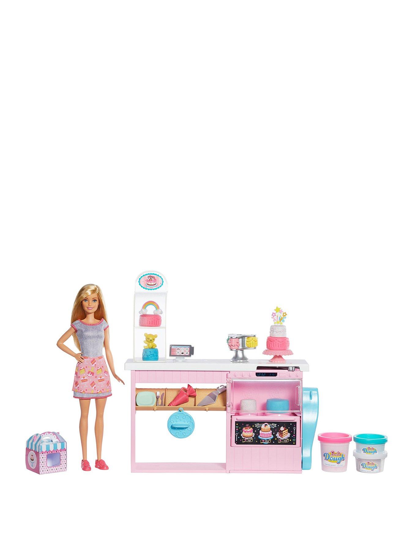 barbie cake decorating