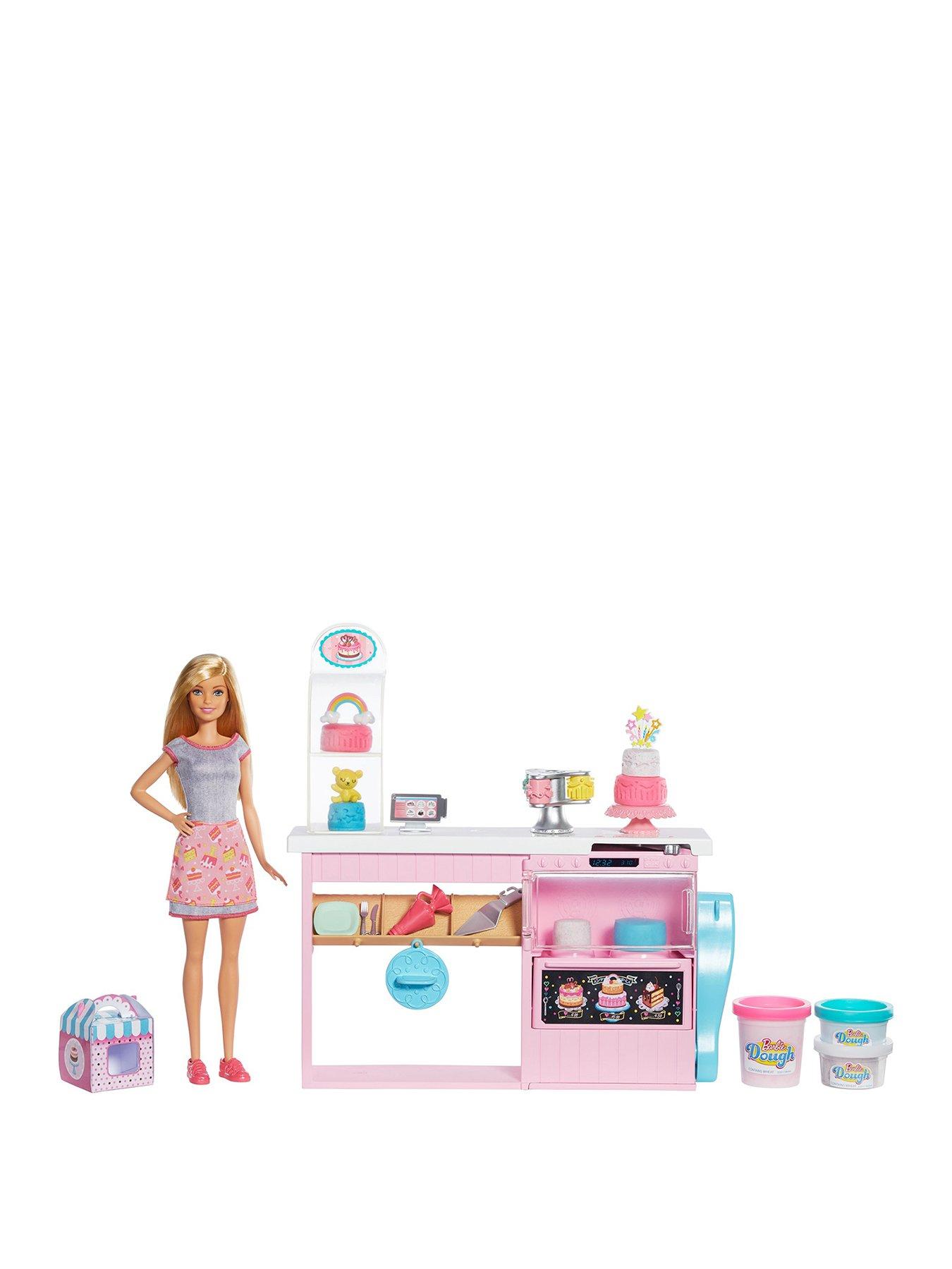 barbie baker playset