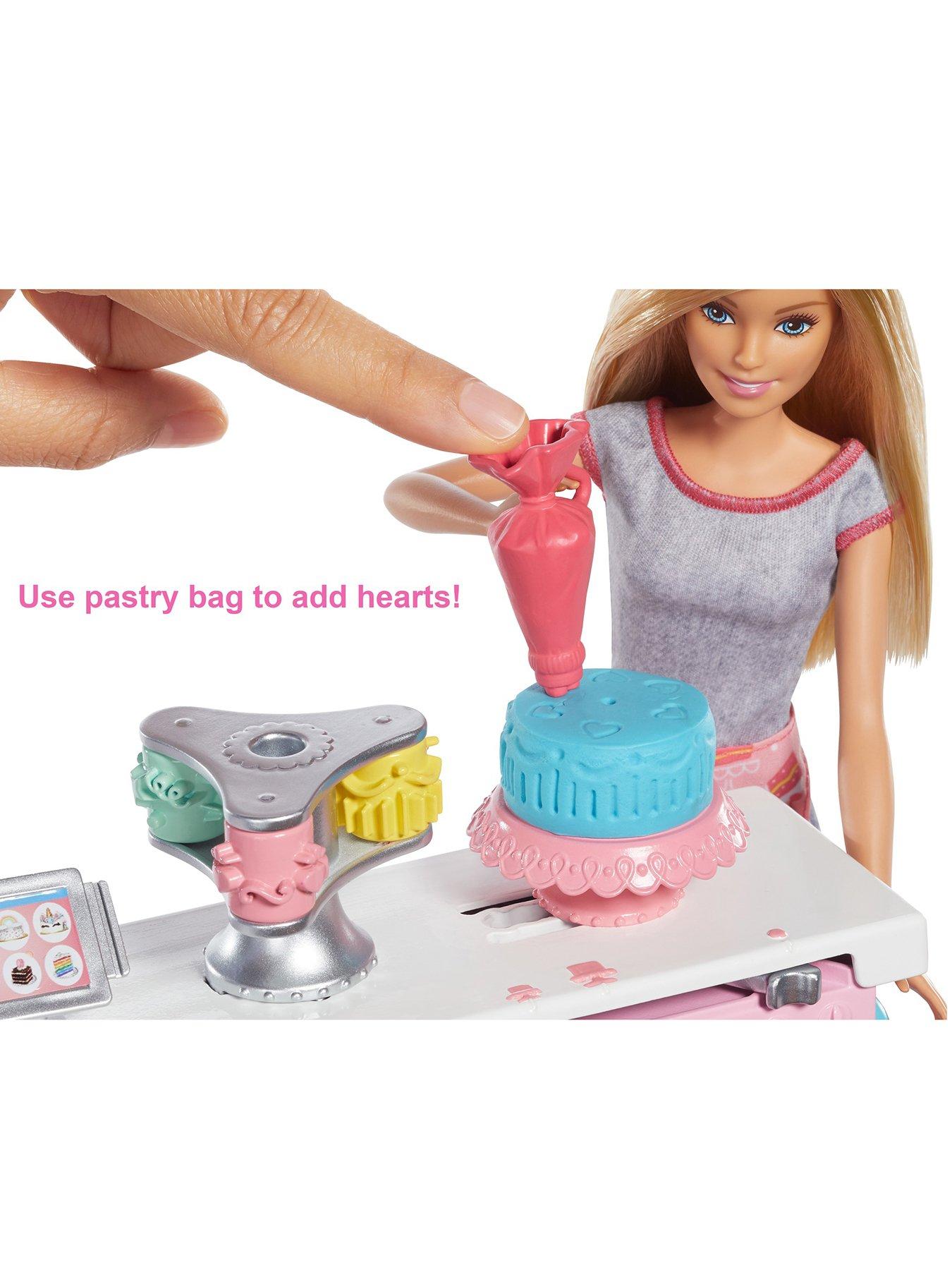 barbie doll play doh