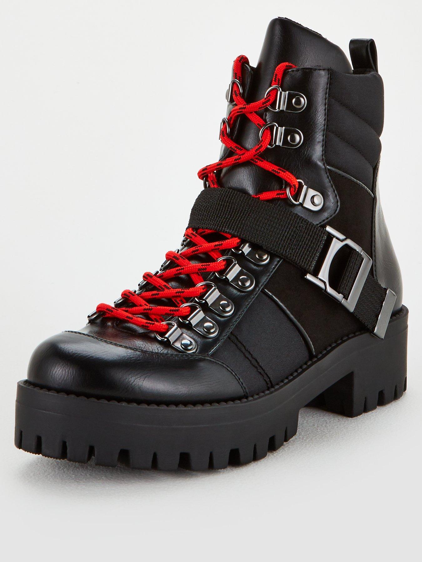 heeled hiking boots