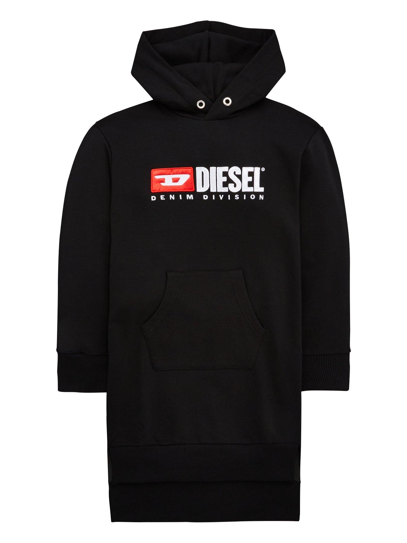 Diesel Girls Logo Hooded Sweat Dress review