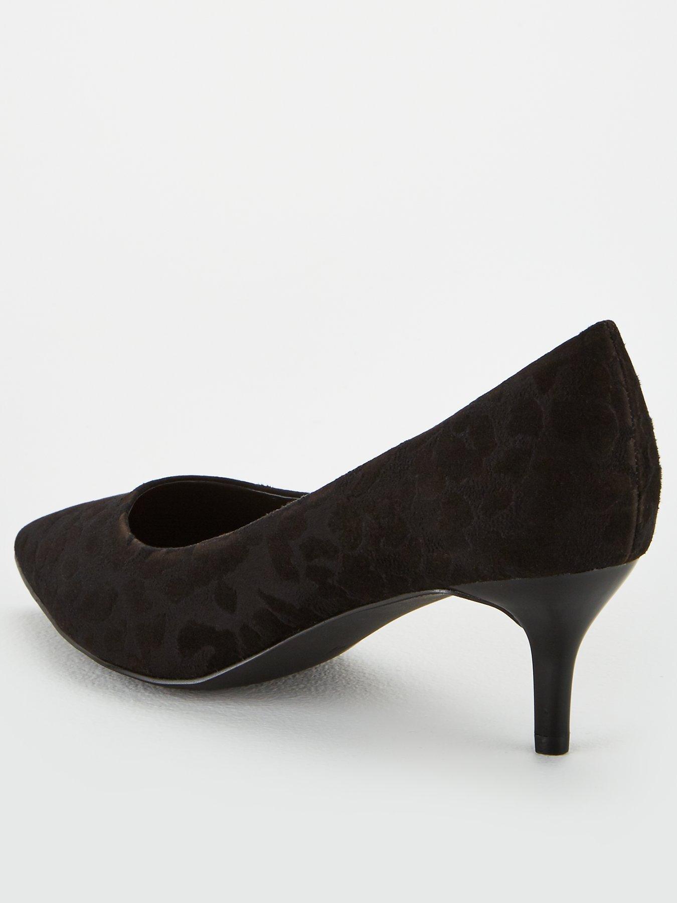 wide fit kitten heel shoes