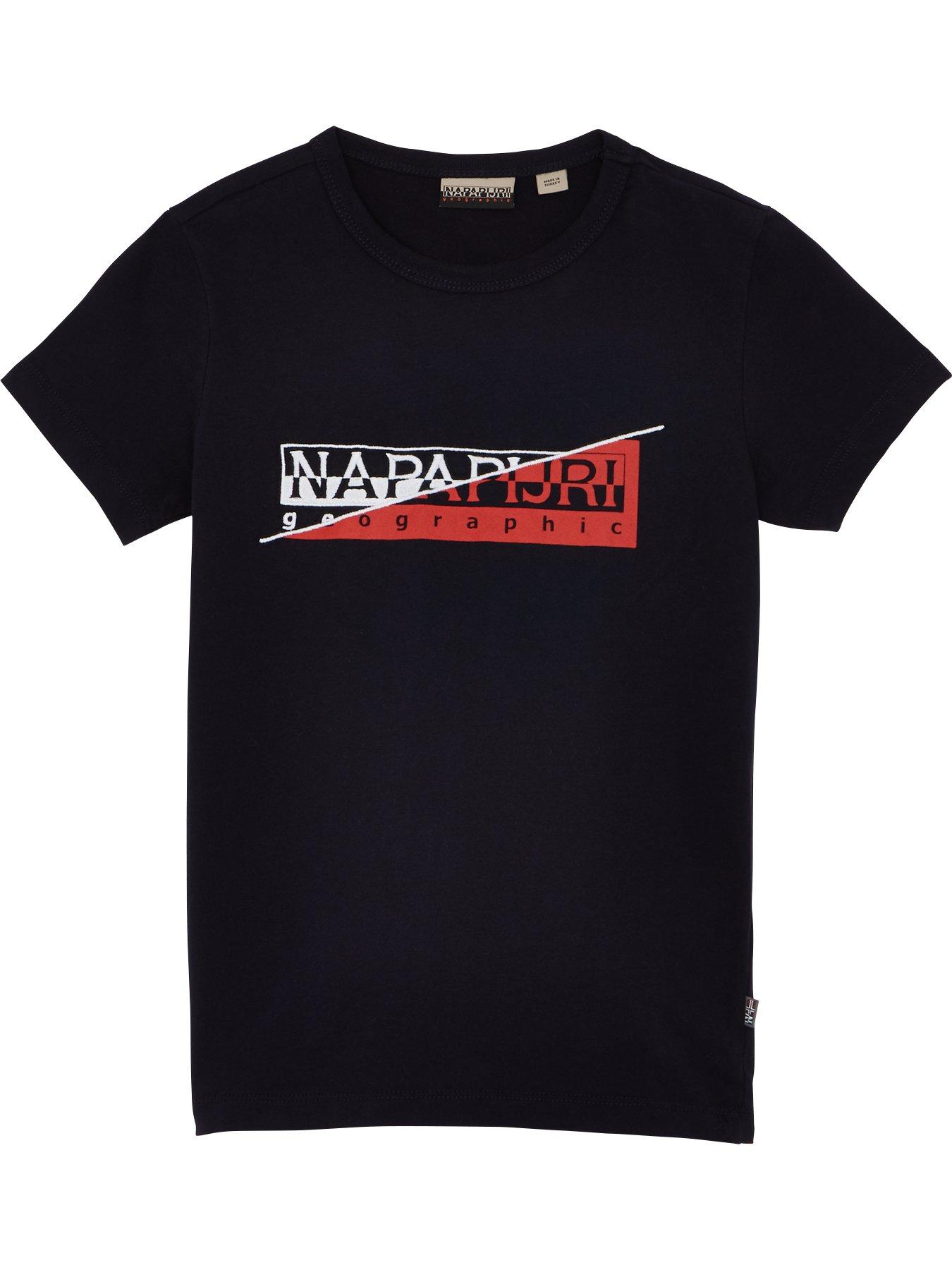 Napapijri Boys Saky Short Sleeve Logo T-Shirt review