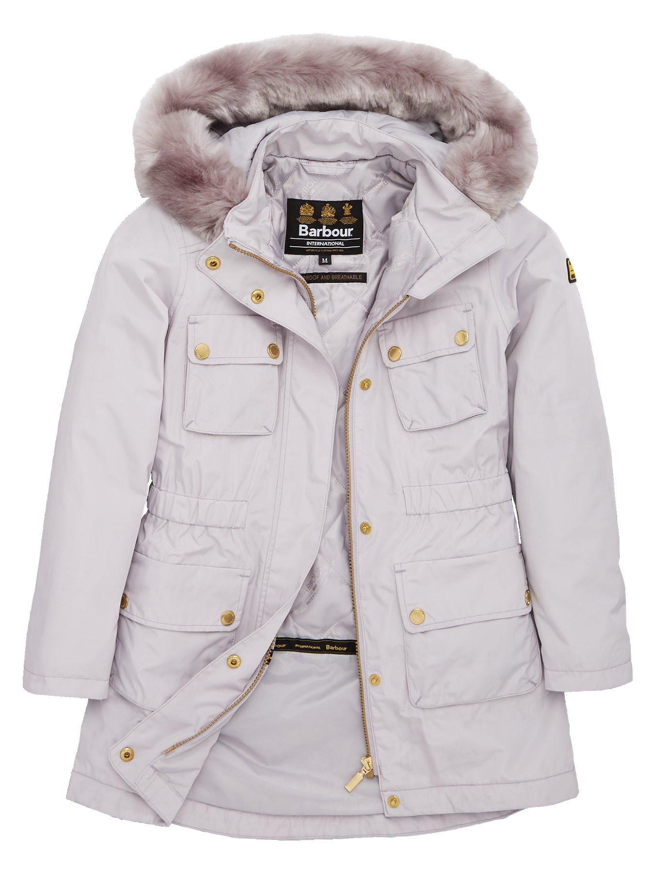 girls barbour coat