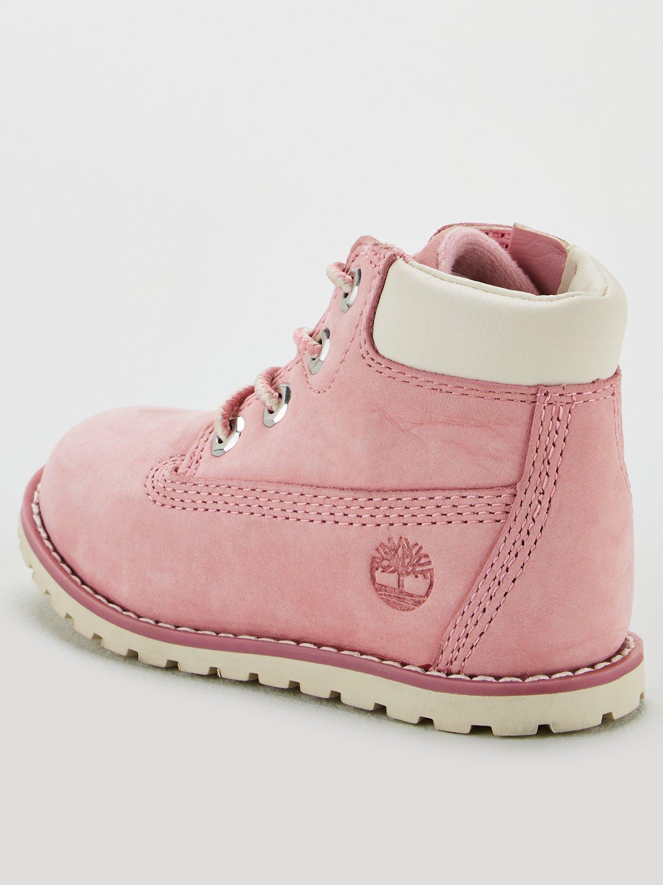 timberland pink nubuck