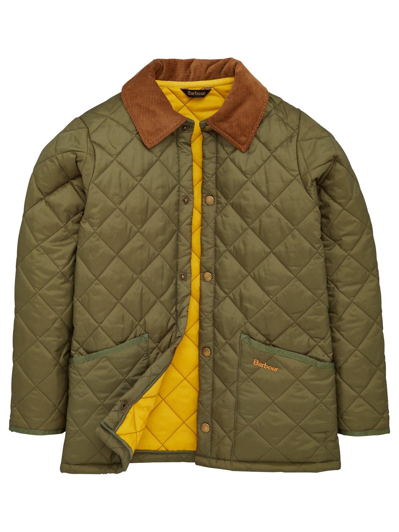 barbour moss quilted jacket