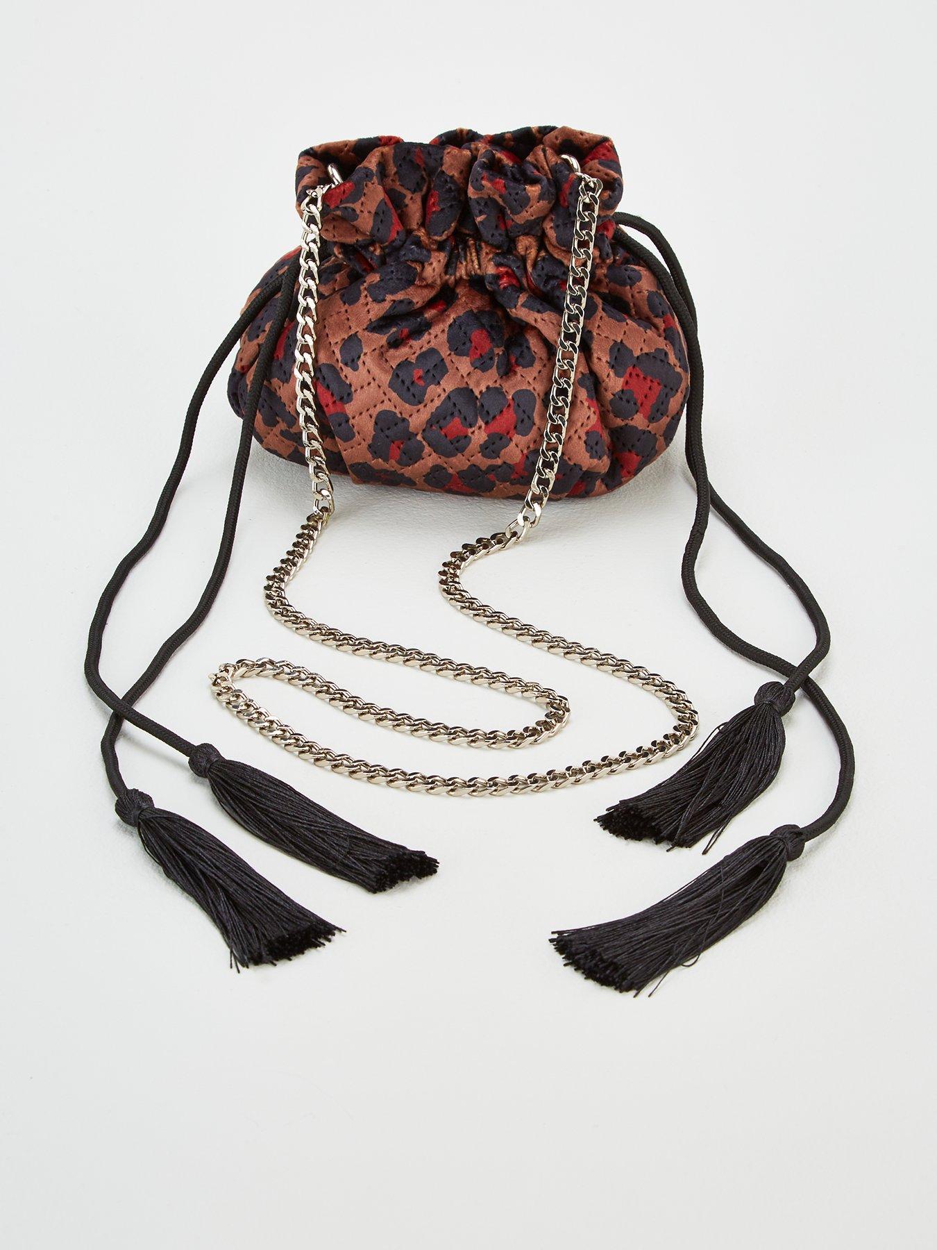 V By Very Poppy Drawstring Tassle Bag review