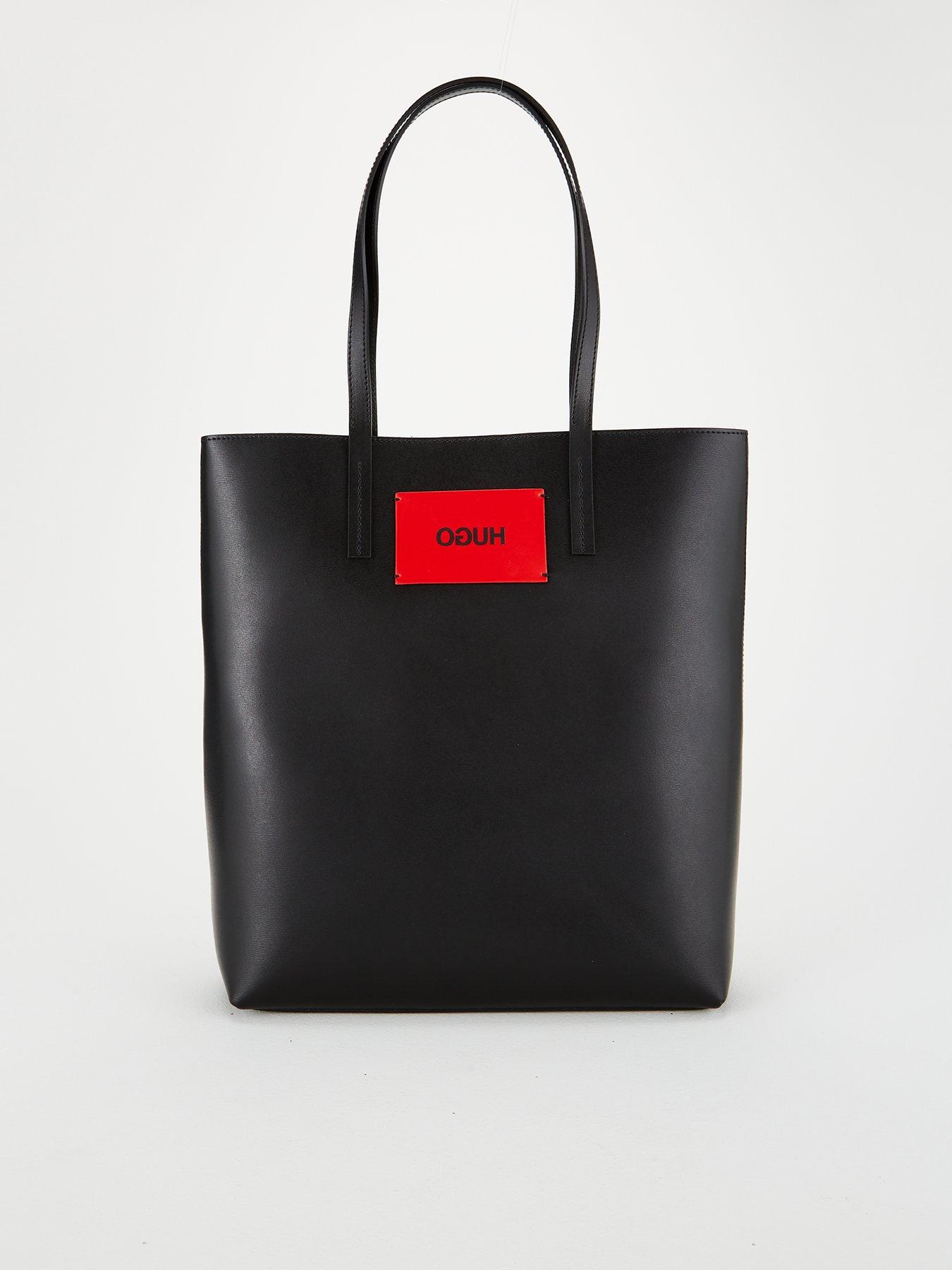 Hugo Reverse Logo Downtown Leather Shopper review