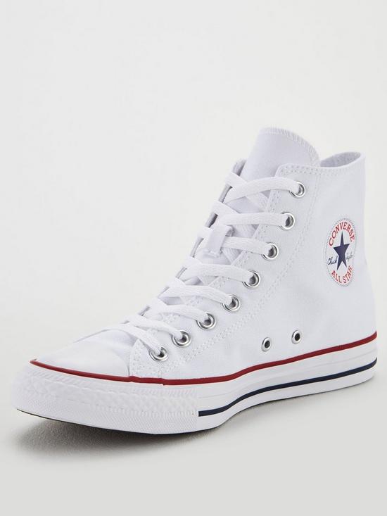 Converse Chuck Taylor All Star Hi-Tops - White | very.co.uk