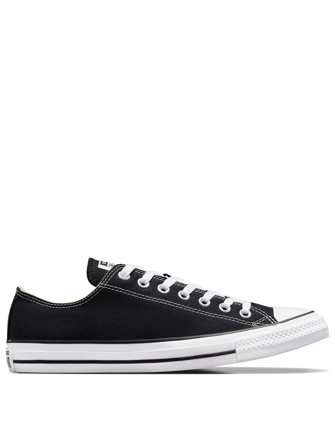 Converse all star ox 2024 all black