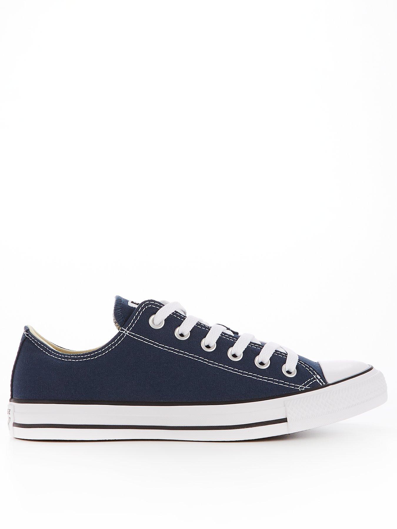 Converse Mens Ox Trainers Navy Very