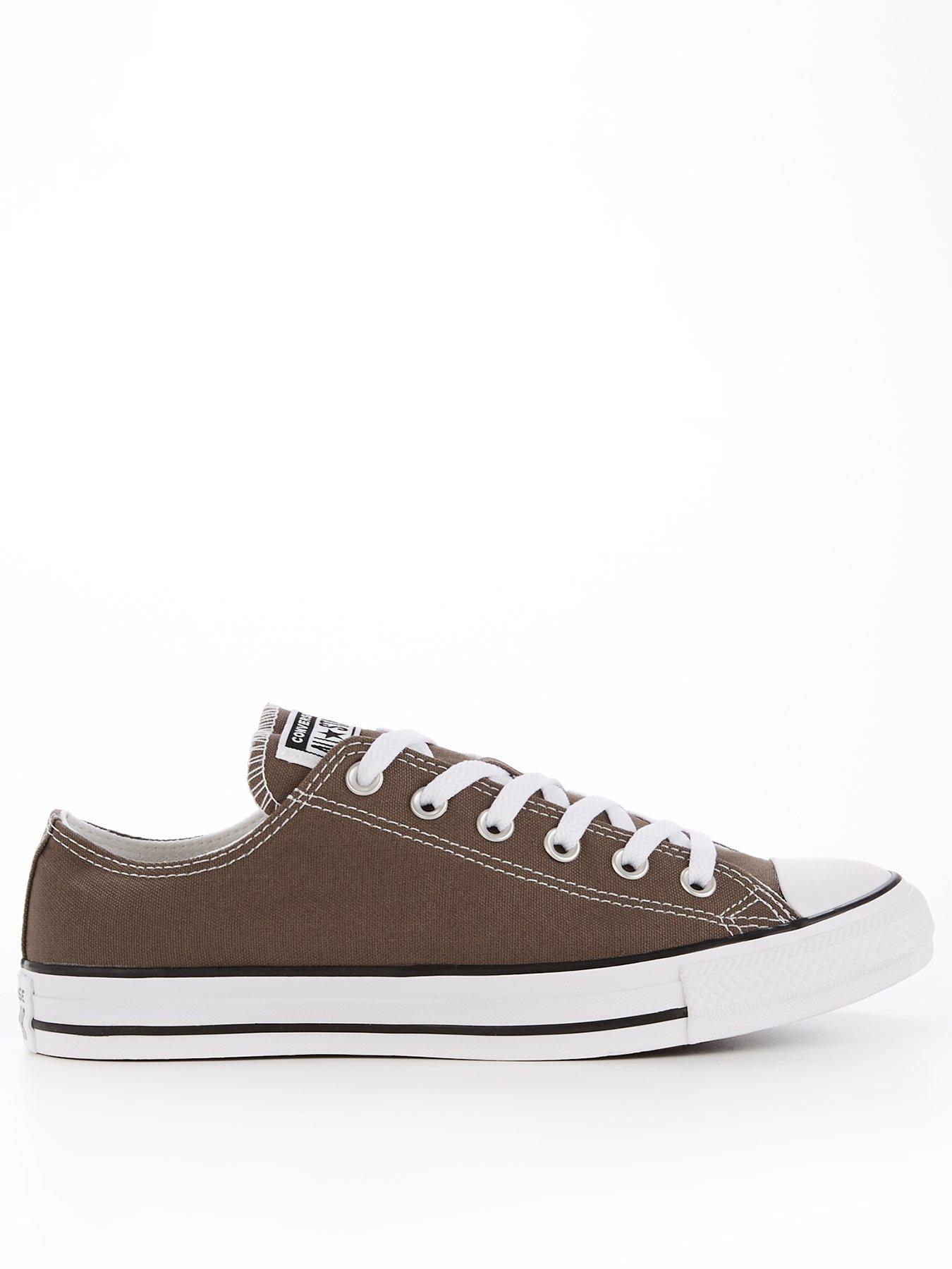 Converse Mens Ox Trainers Dark Grey very