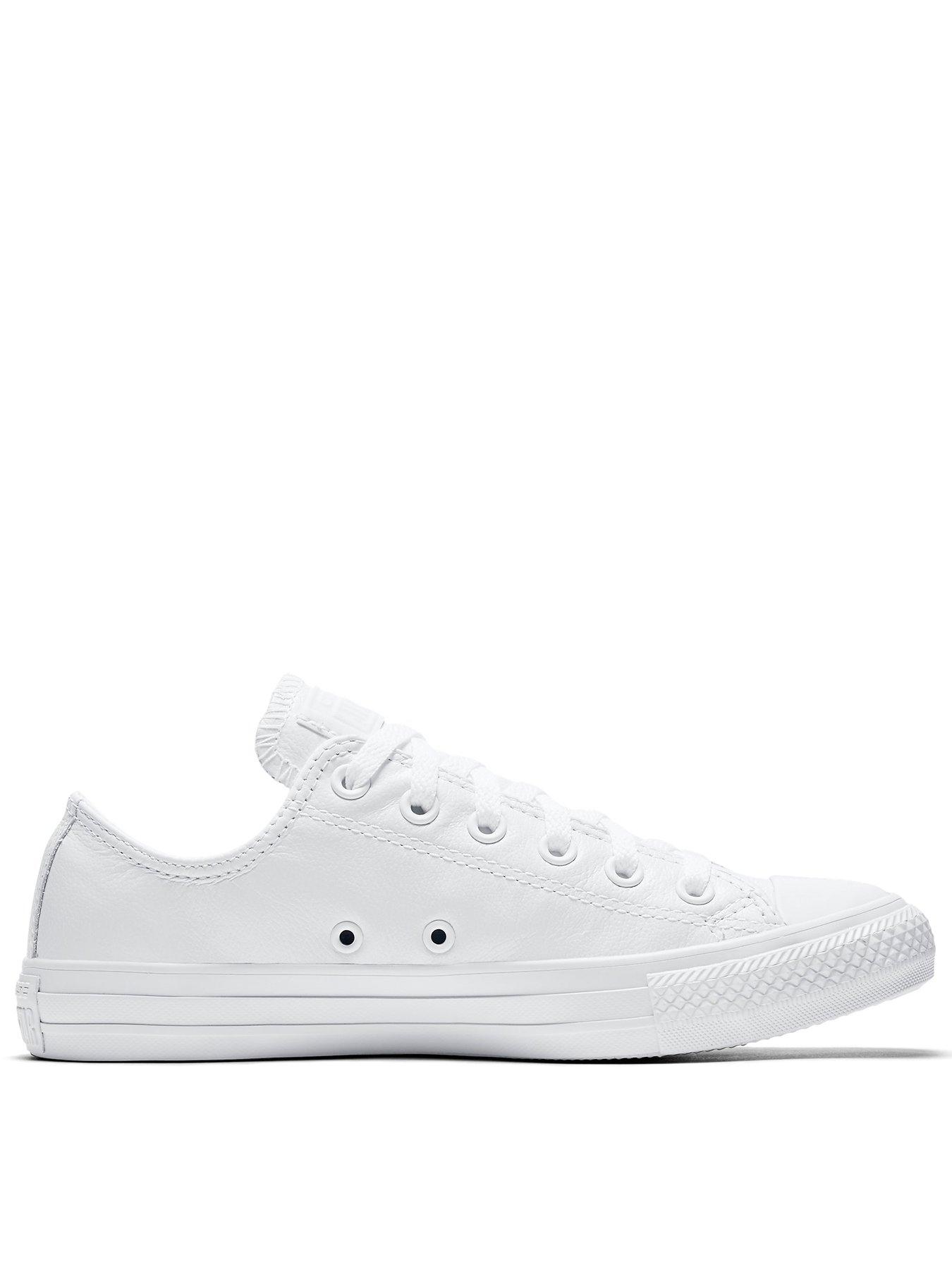 Men's white sale converse