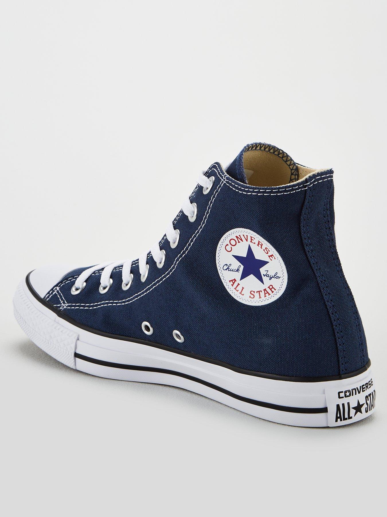 Converse Unisex Hi Top Trainers - Navy