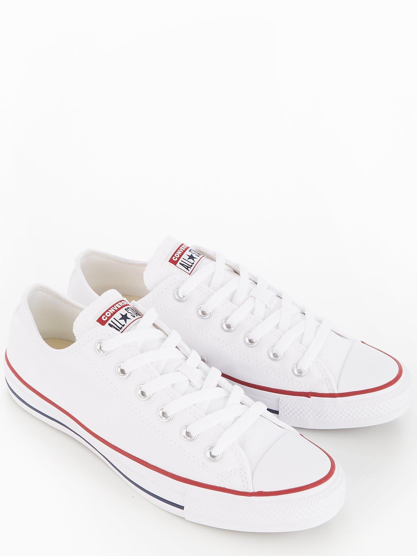 Mens white deals converse shoes