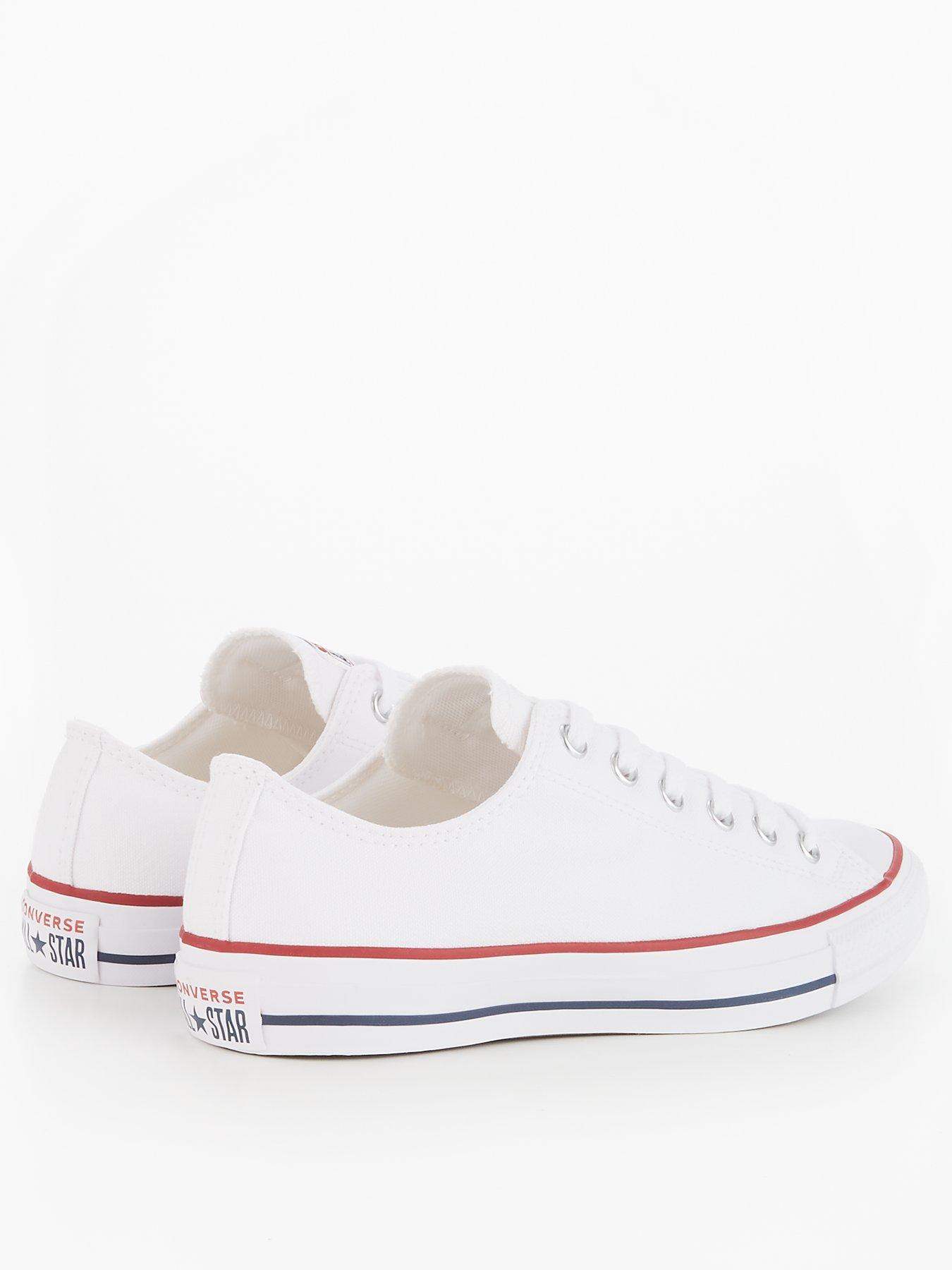 Image 3 of 6 of Converse Mens Ox Trainers - White