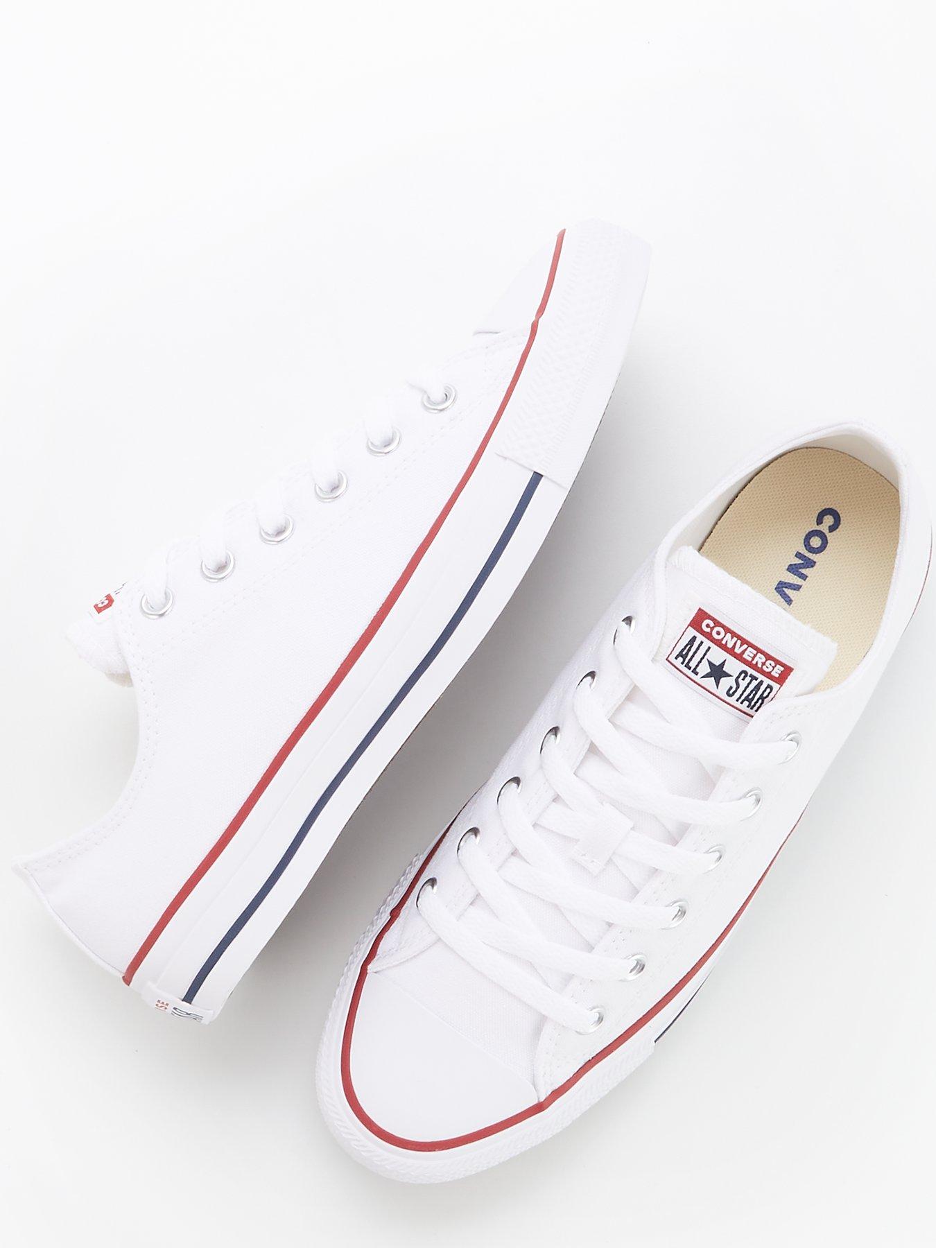 Converse Mens Ox Trainers - White | Very.co.uk